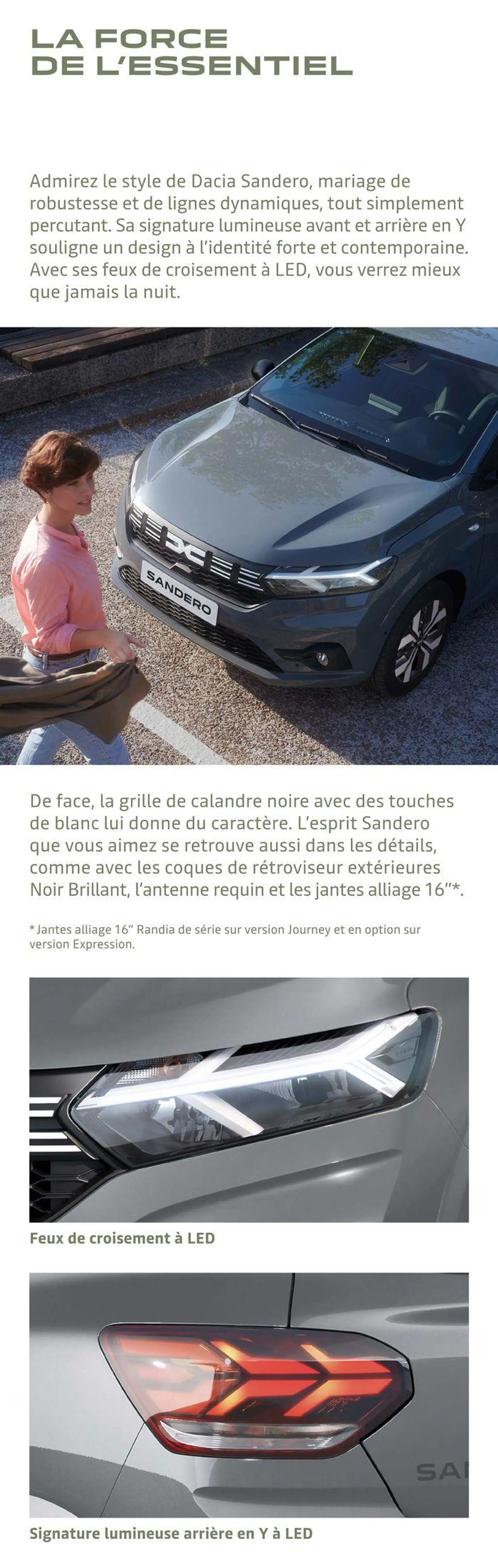 Dacia Sandero du 4 juillet au 31 janvier 2025 - Catalogue page 5