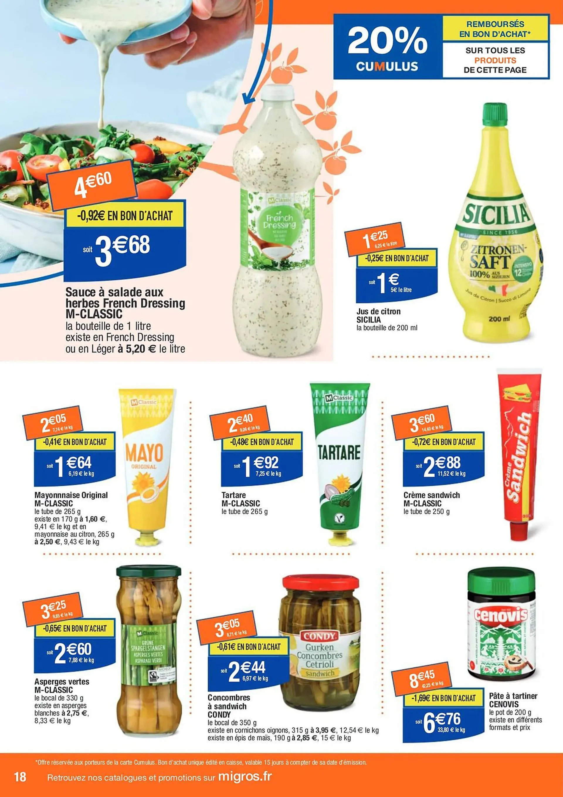 Catalogue Migros du 24 septembre au 6 octobre 2024 - Catalogue page 18