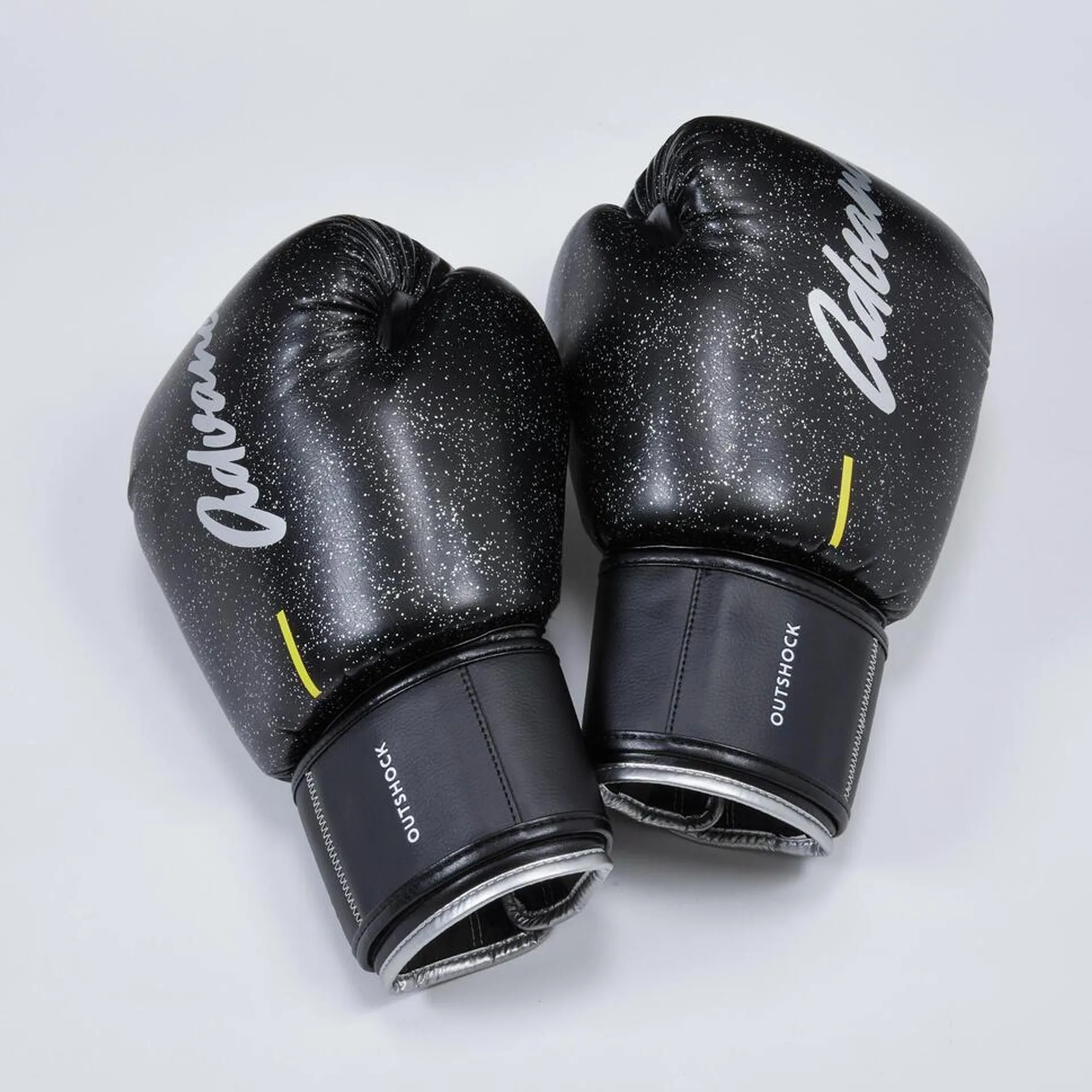 GANTS DE KICK-BOXING, MUAY-THAÏ 500 - NOIRS