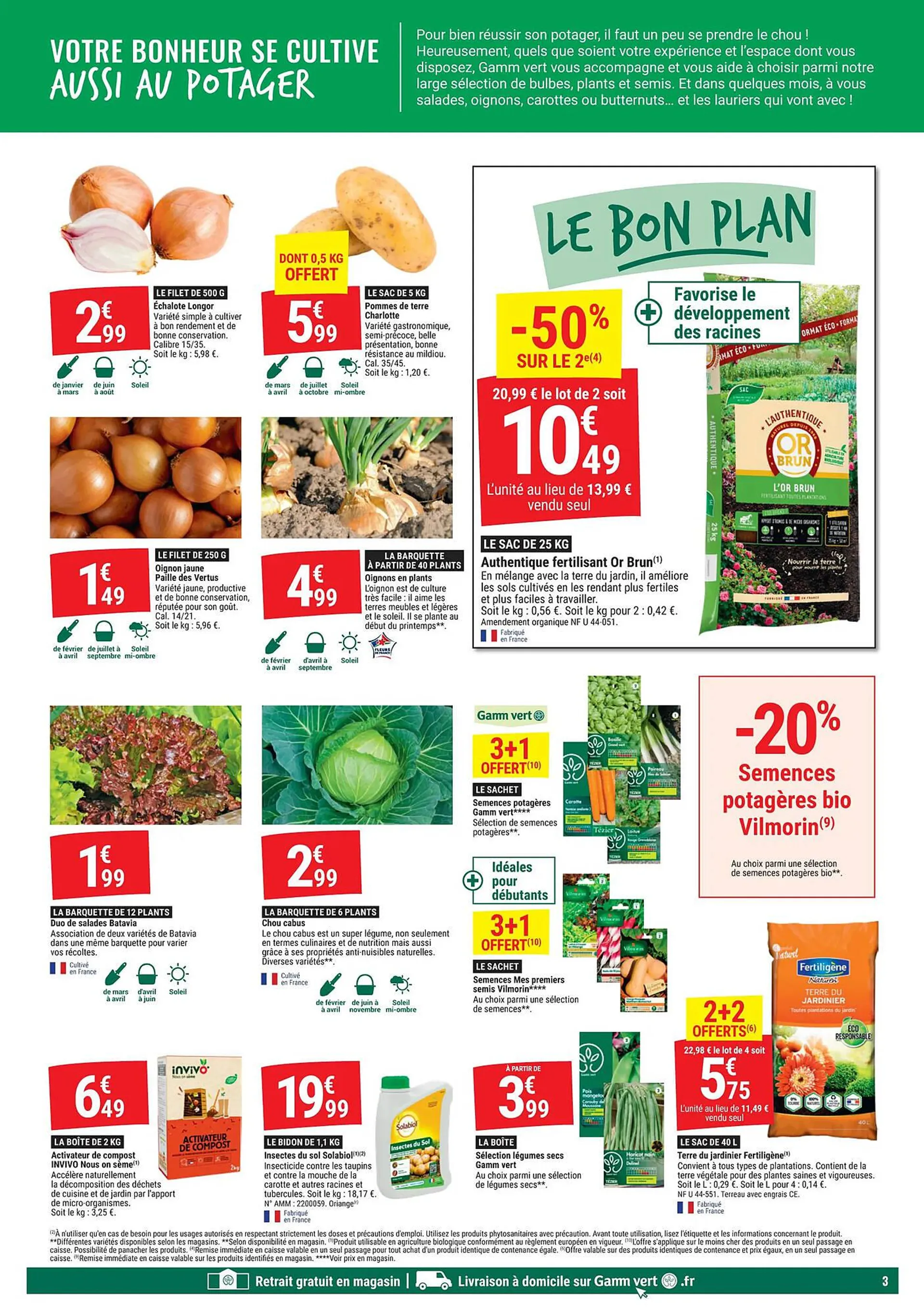 Catalogue Gamm vert du 21 février au 10 mars 2024 - Catalogue page 3