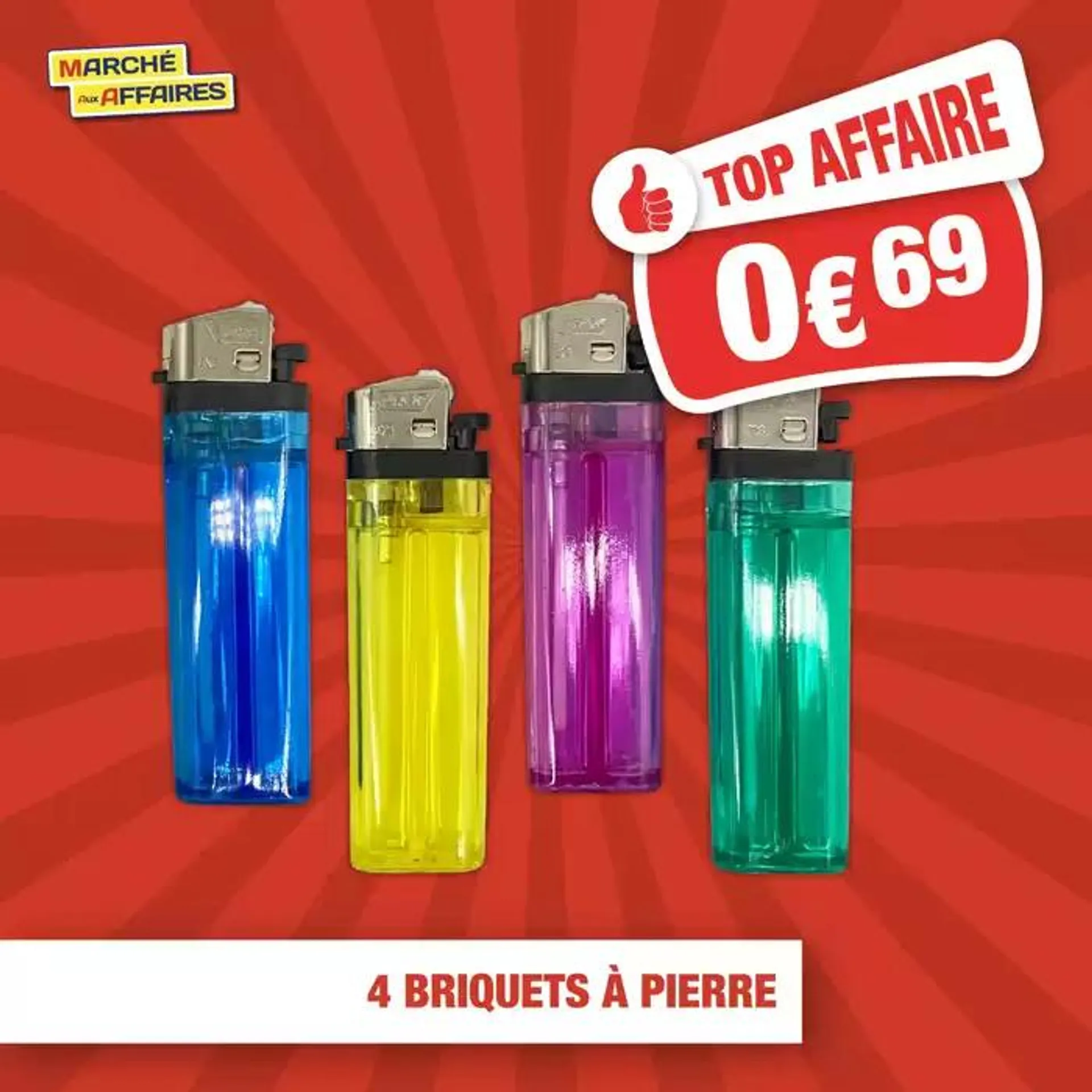 Le saviez vous ? On a toute une collection de Top Affaire disponible toute l'année à moins de 1€ du 30 septembre au 12 octobre 2024 - Catalogue page 4