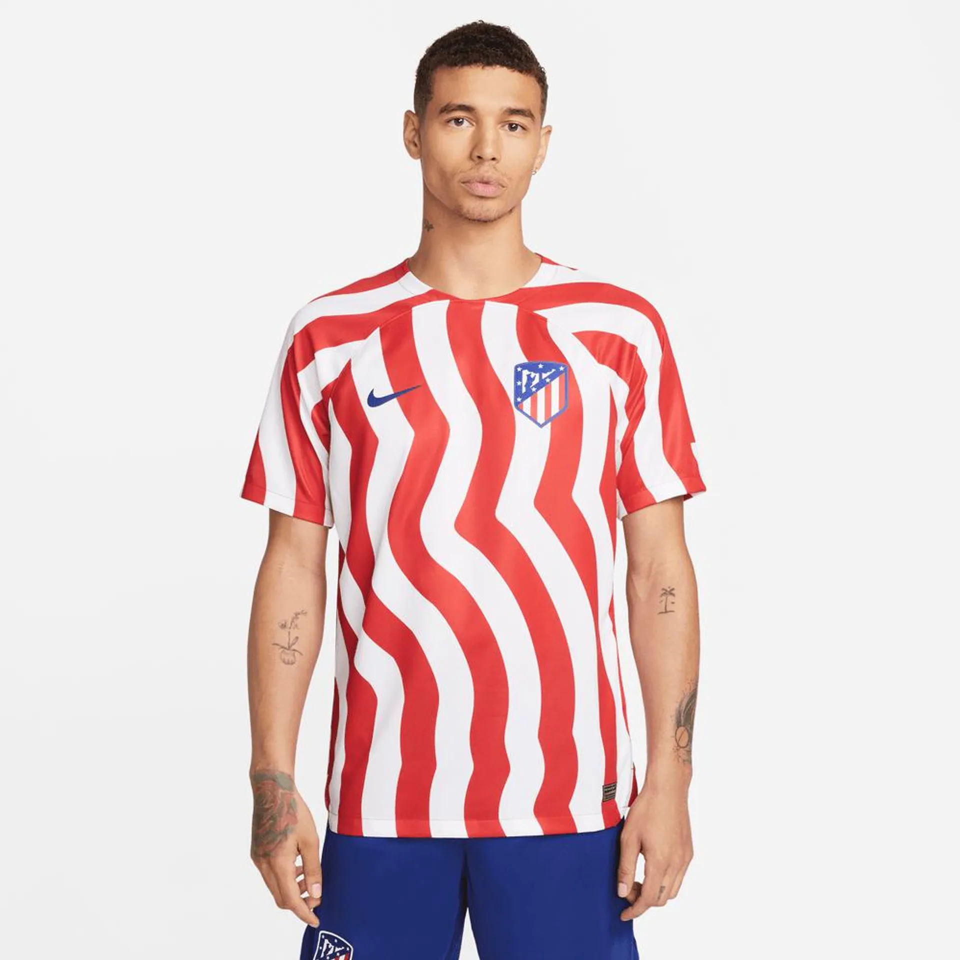 Maillot Domicile Atletico Madrid 2022/2023 - Blanc/Rouge