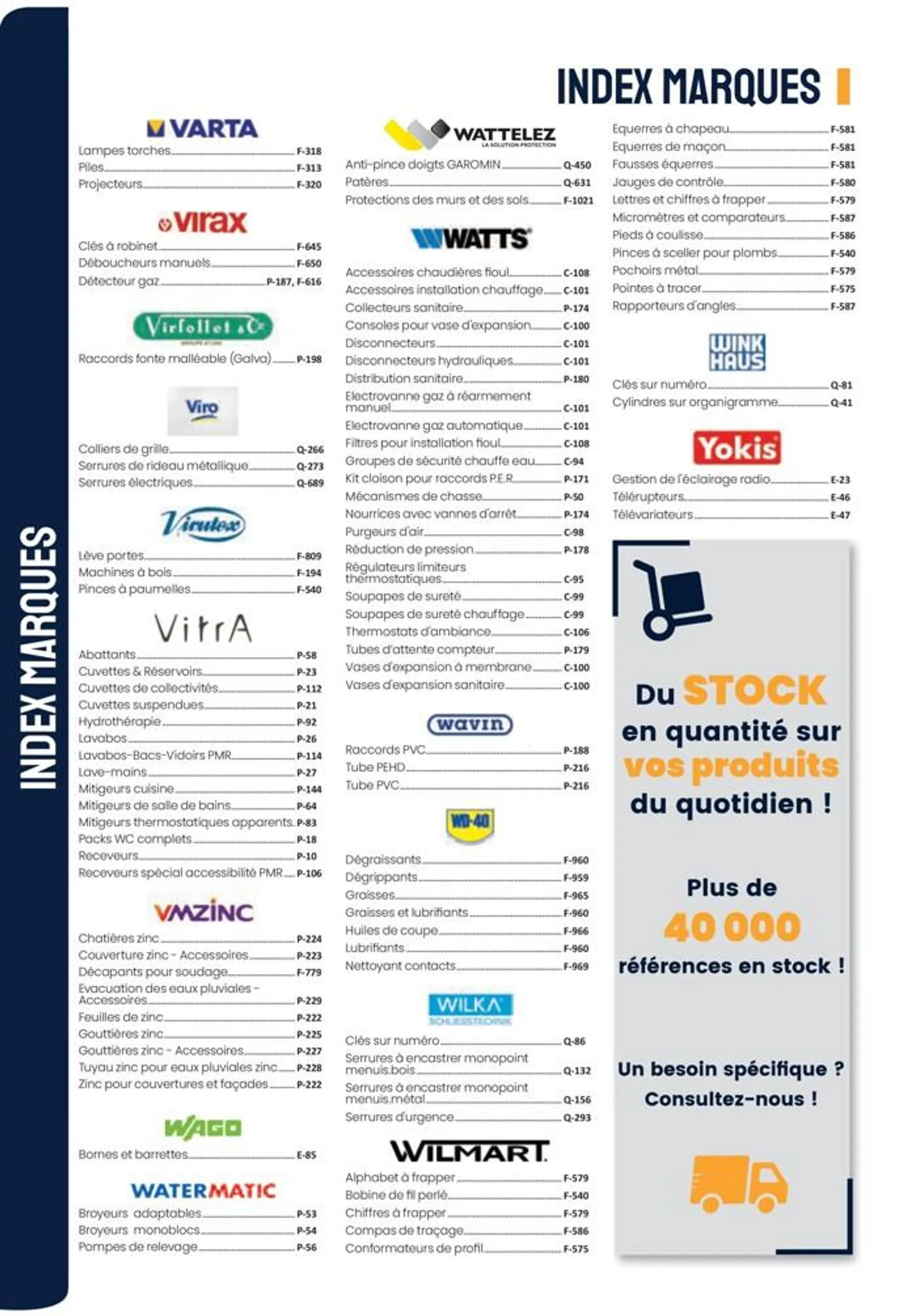 Au Forum du Bâtiment Plus proche,Plus pro du 4 mai au 31 décembre 2024 - Catalogue page 68