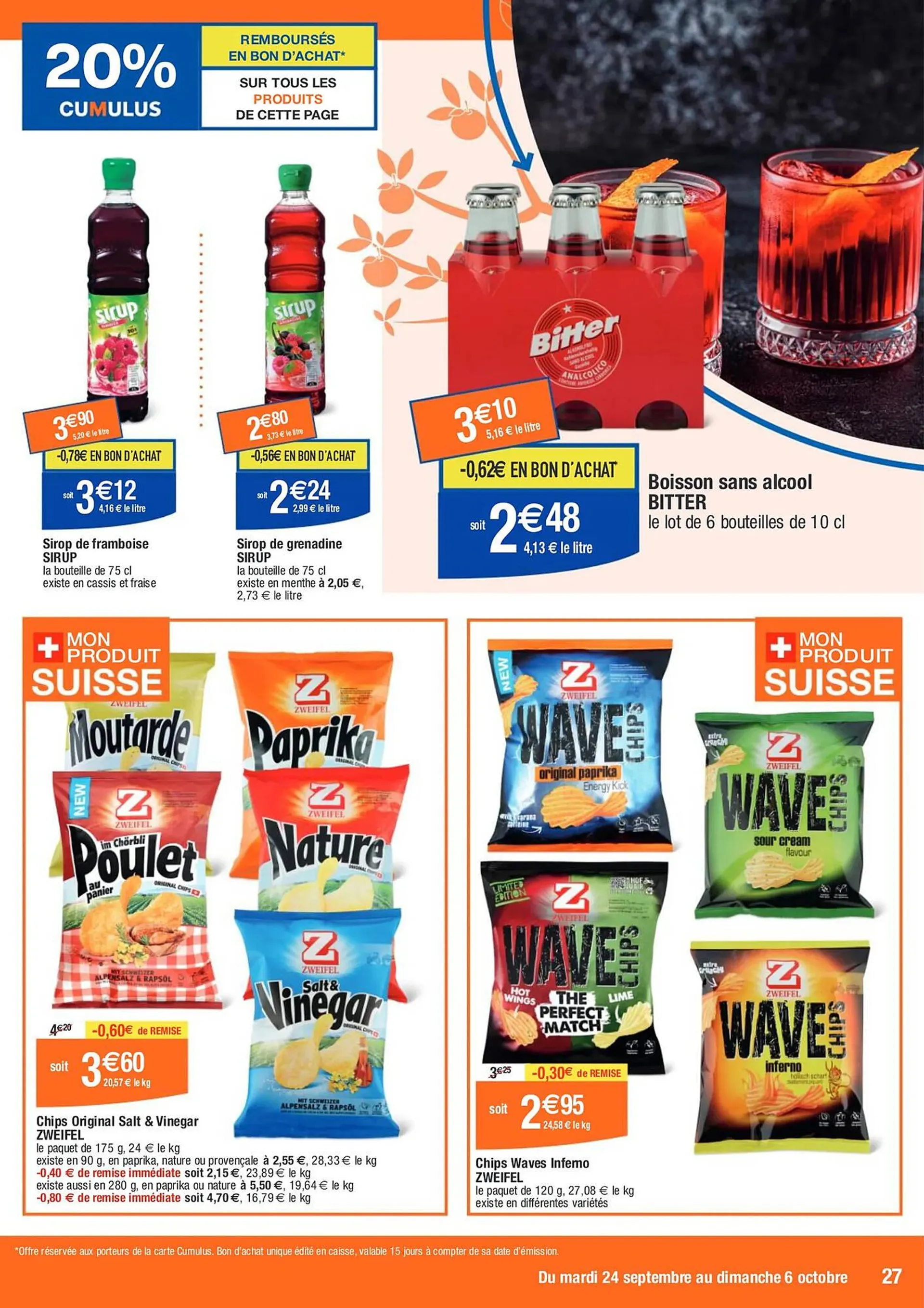 Catalogue Migros du 24 septembre au 6 octobre 2024 - Catalogue page 27