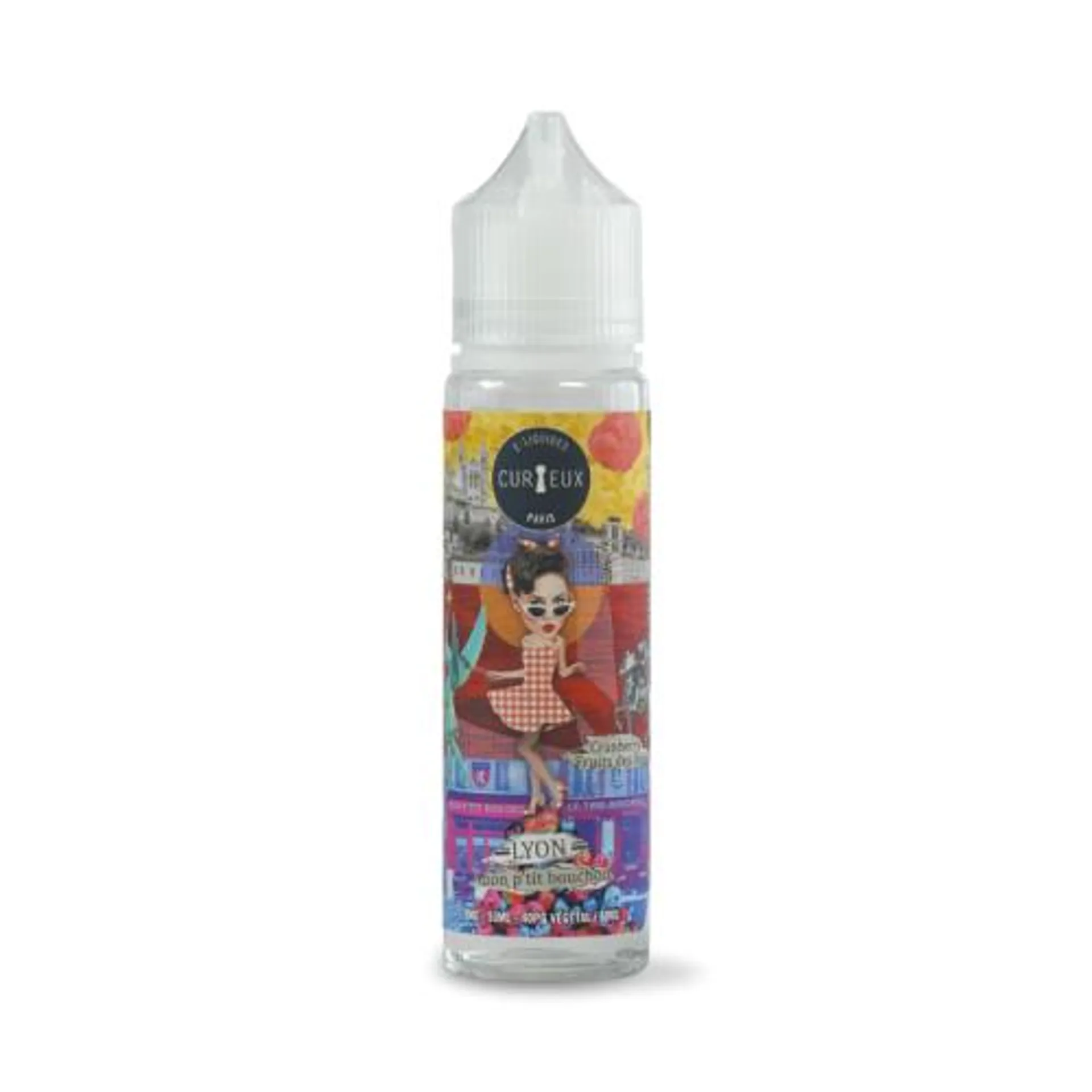 E-Liquide LYON, MON PTIT BOUCHON 50 ml - Curieux Edition Hexagone