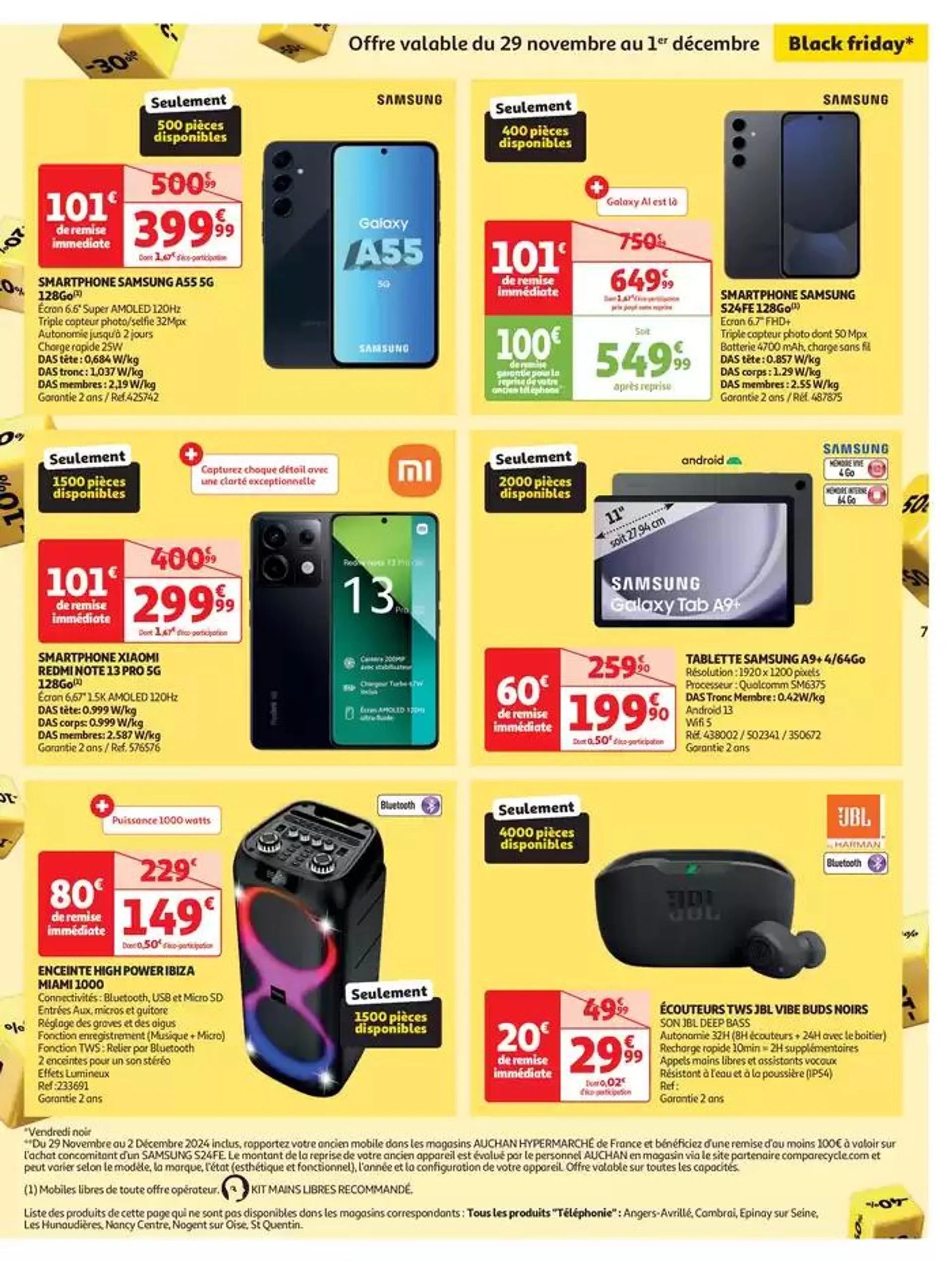 Black Friday ! Y'a pas mieux pour faire le plein de promos du 29 novembre au 1 décembre 2024 - Catalogue page 7