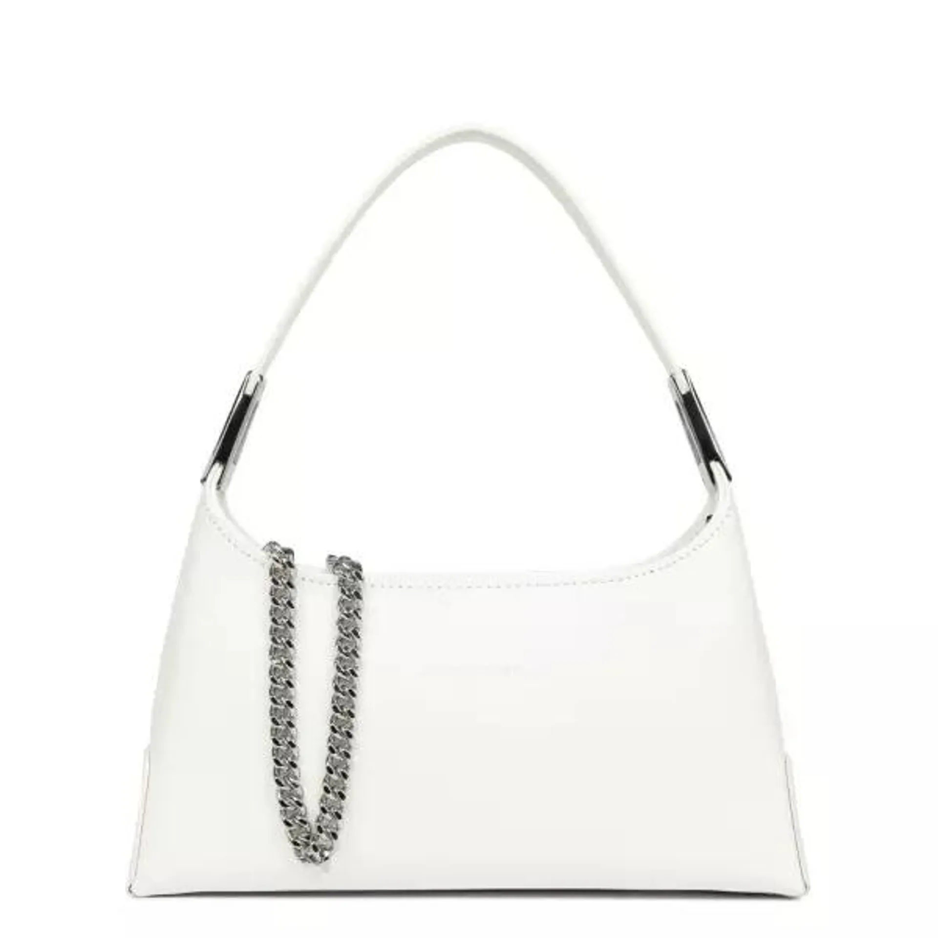 Lancaster - Petit Sac baguette Suave Ace Blanc