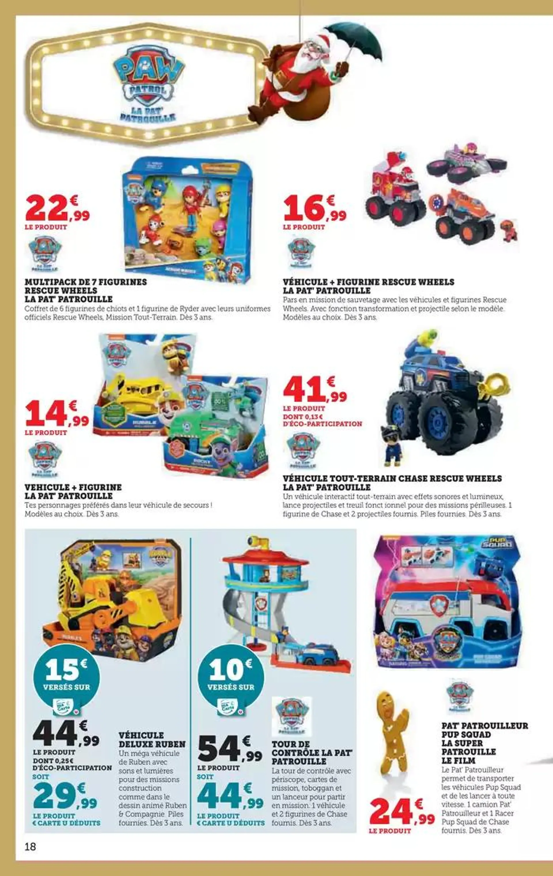 Jouets du 22 octobre au 8 décembre 2024 - Catalogue page 18