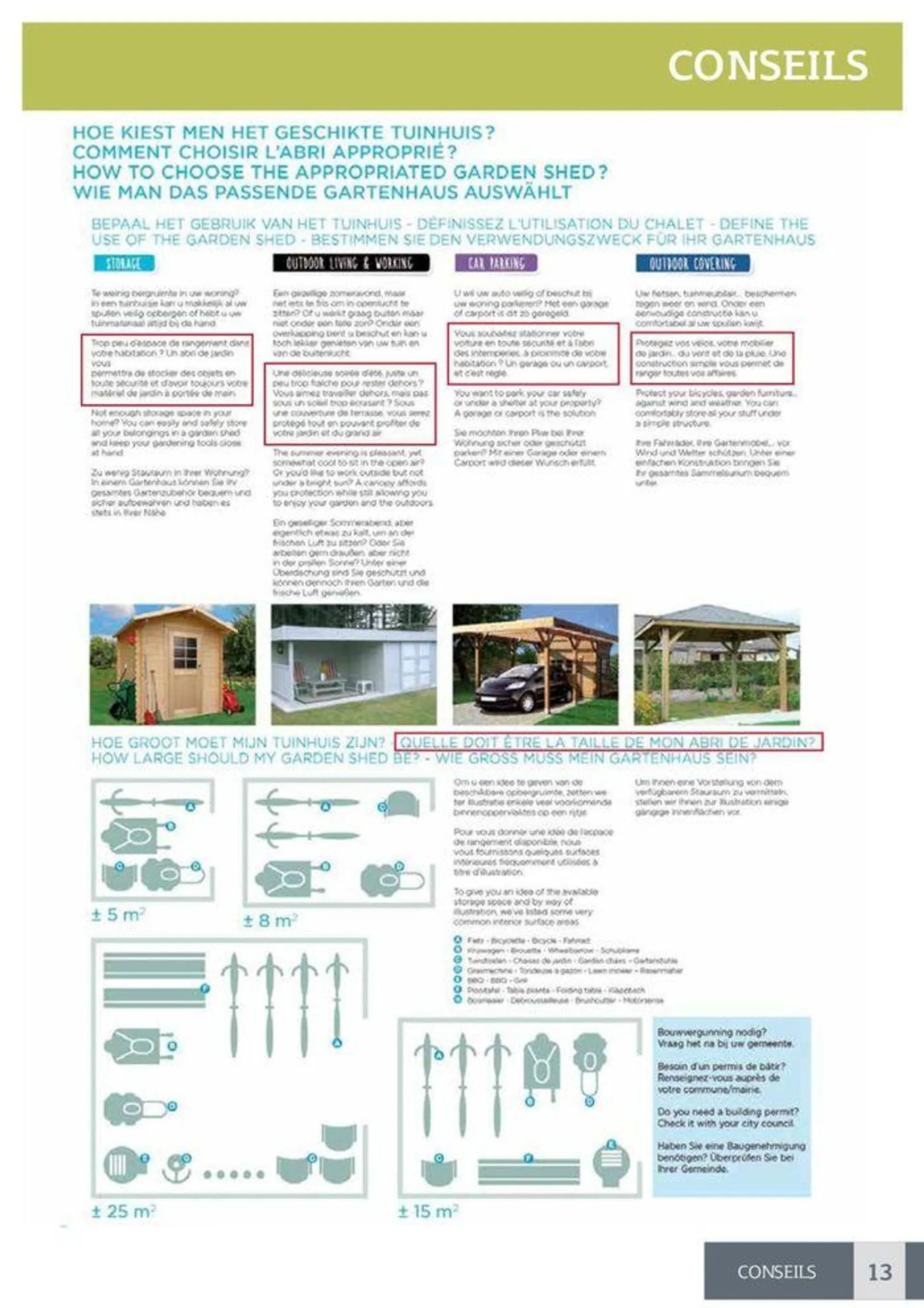 Abris de Jardin du 31 janvier au 31 décembre 2024 - Catalogue page 8