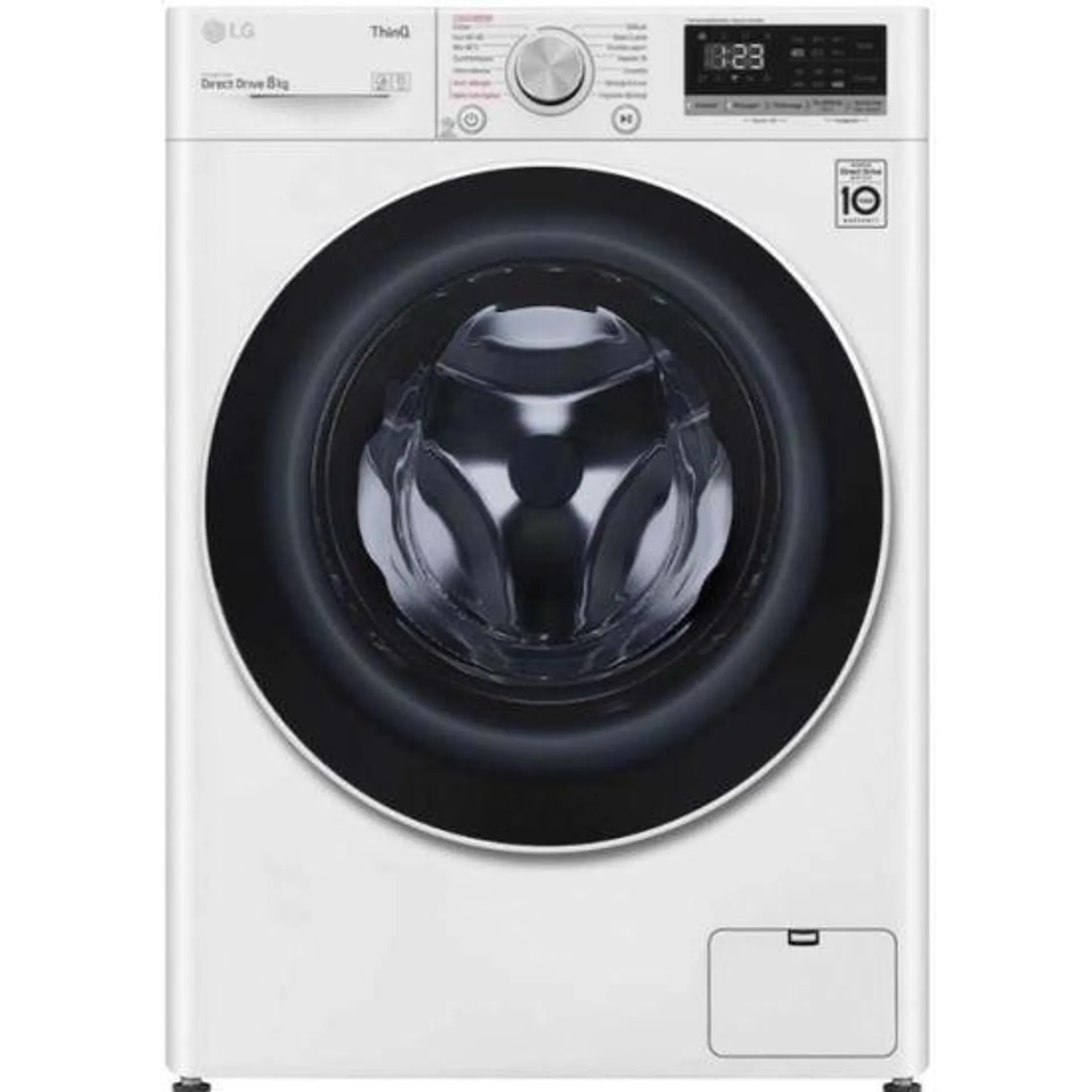 Lave-Linge Frontal LG F84V40WHS 8KG Blanc