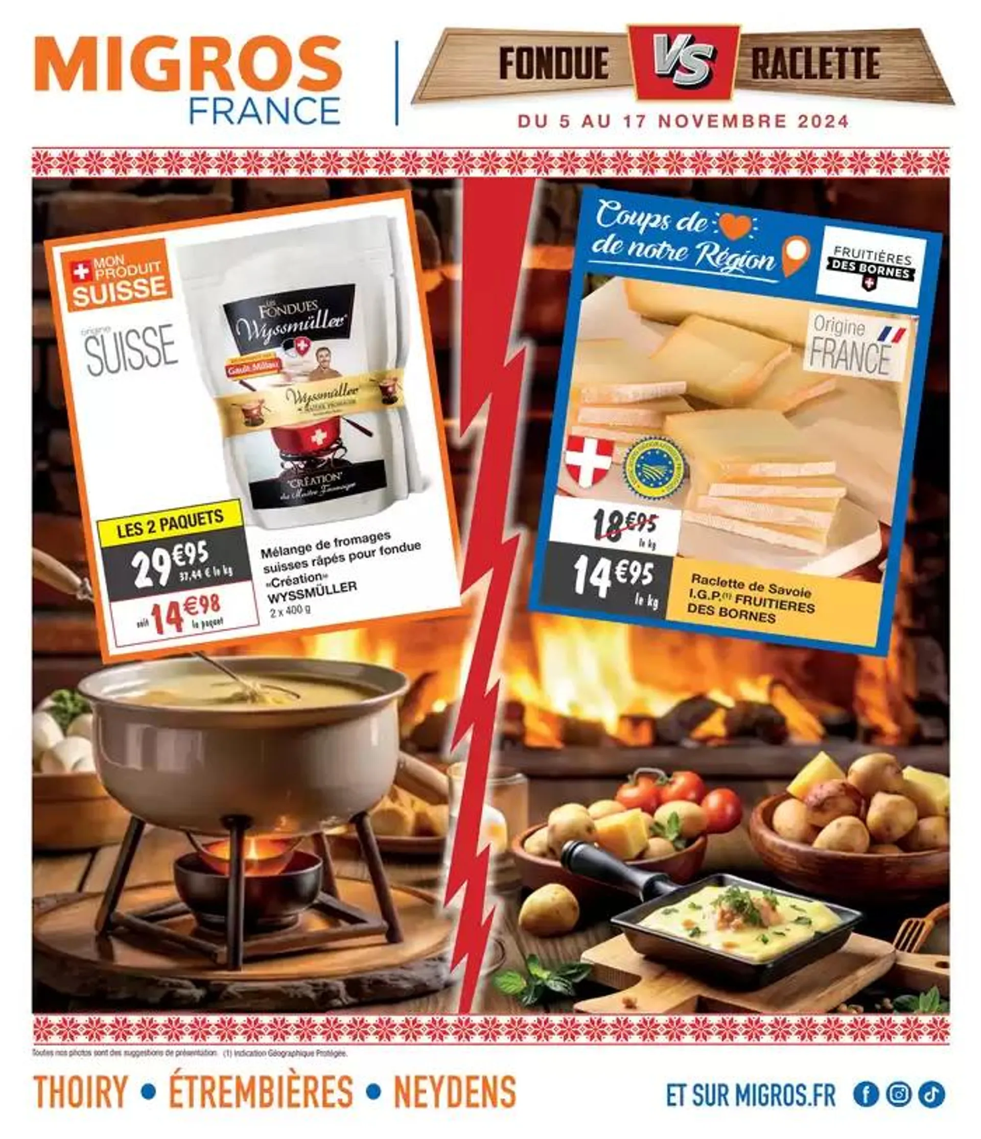 Spécifique PFT - Fondue Raclette - 1