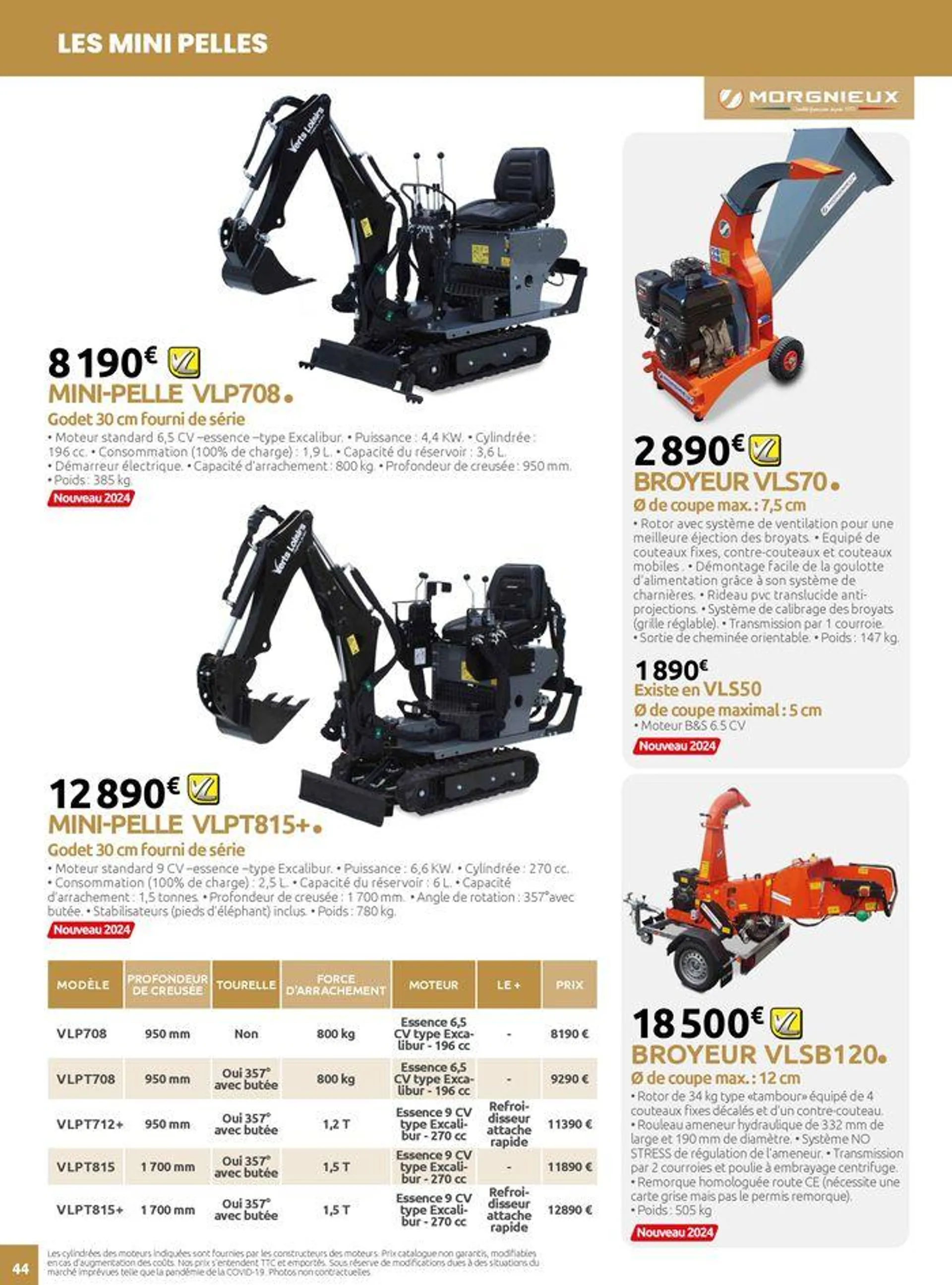 Catalogue 2024 du 1 mars au 31 décembre 2024 - Catalogue page 44