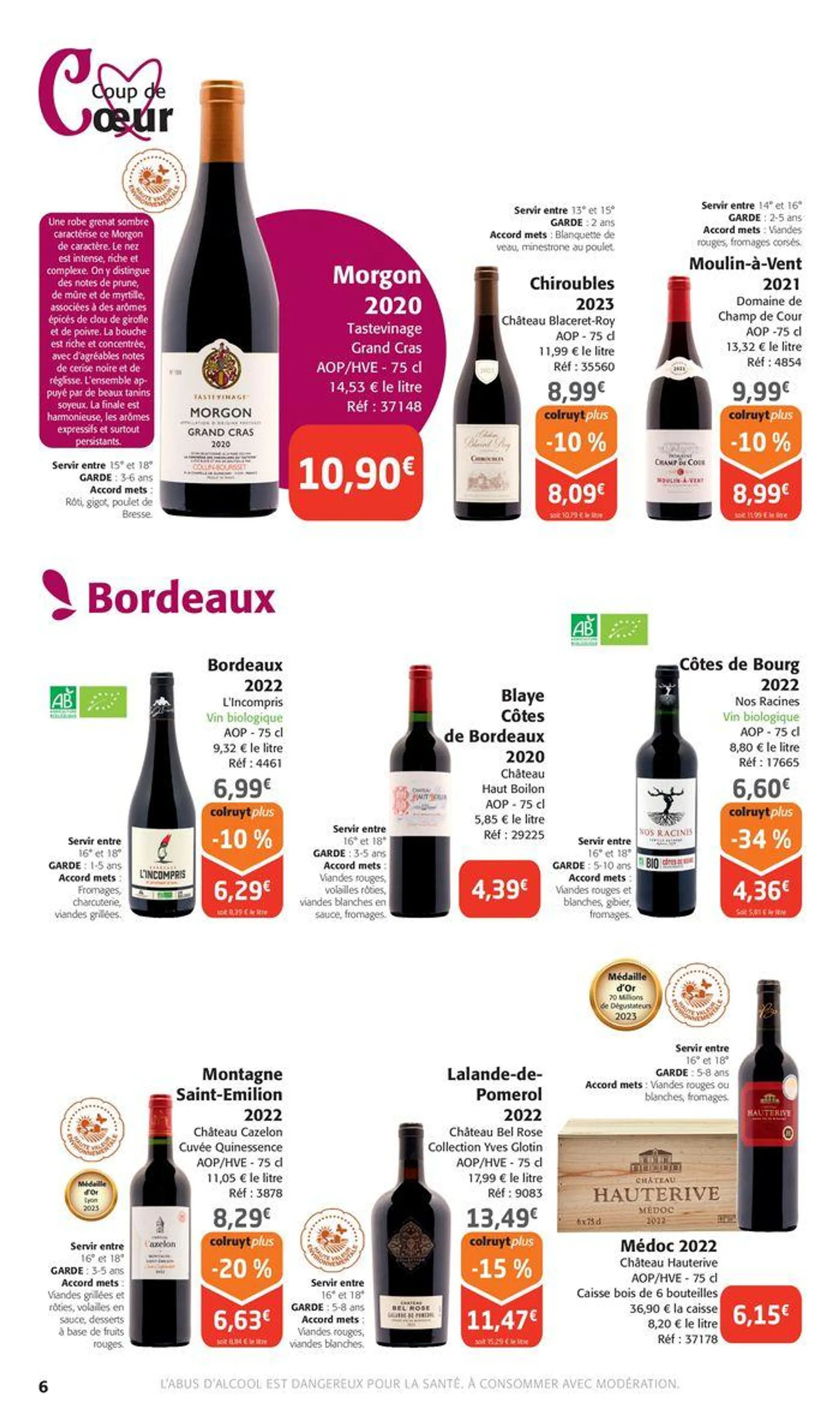 Foire aux vins du 25 septembre au 13 octobre 2024 - Catalogue page 6