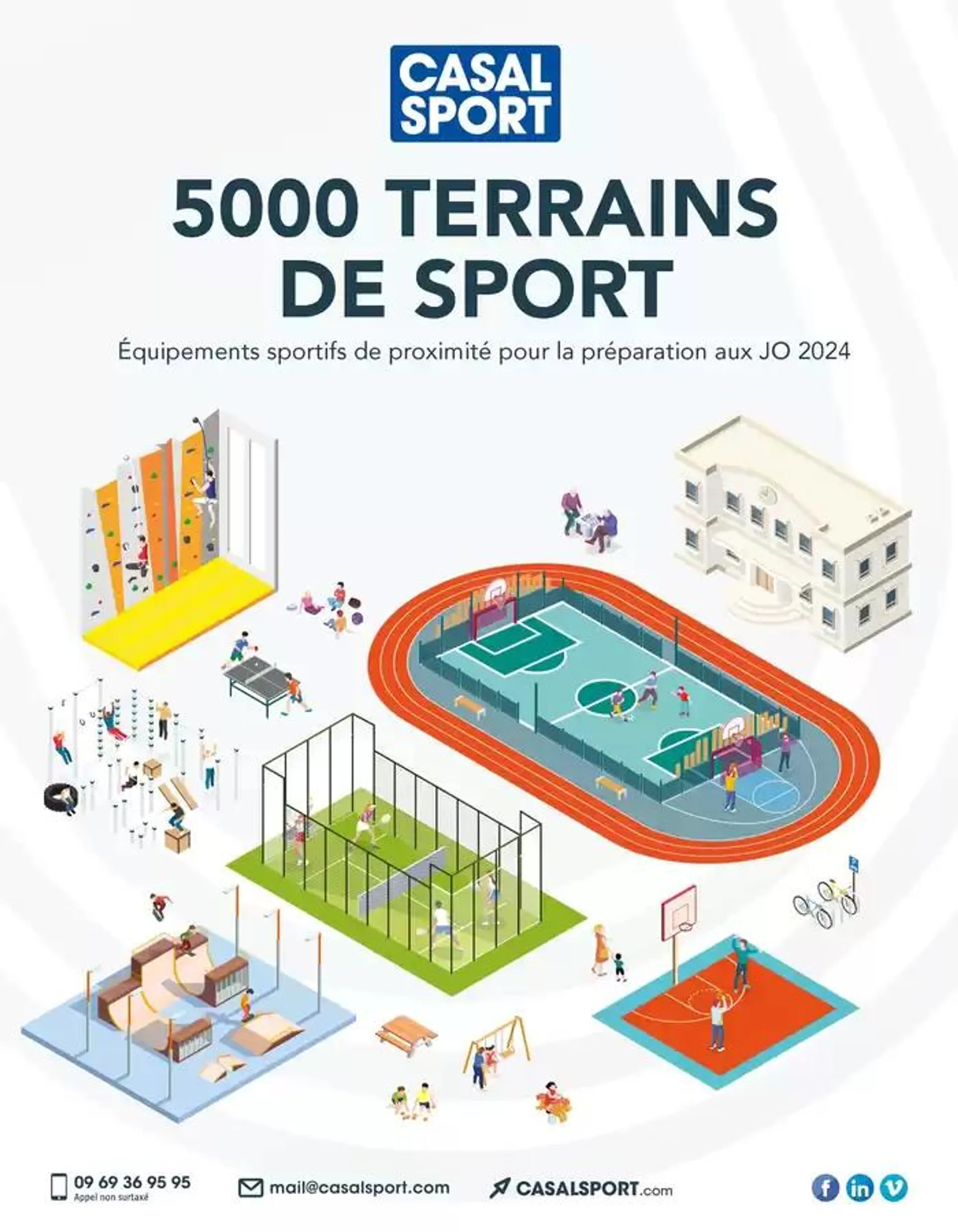 Équipements sportifs de proximité pour la préparation aux JO 2024 du 15 octobre au 31 décembre 2024 - Catalogue page 1