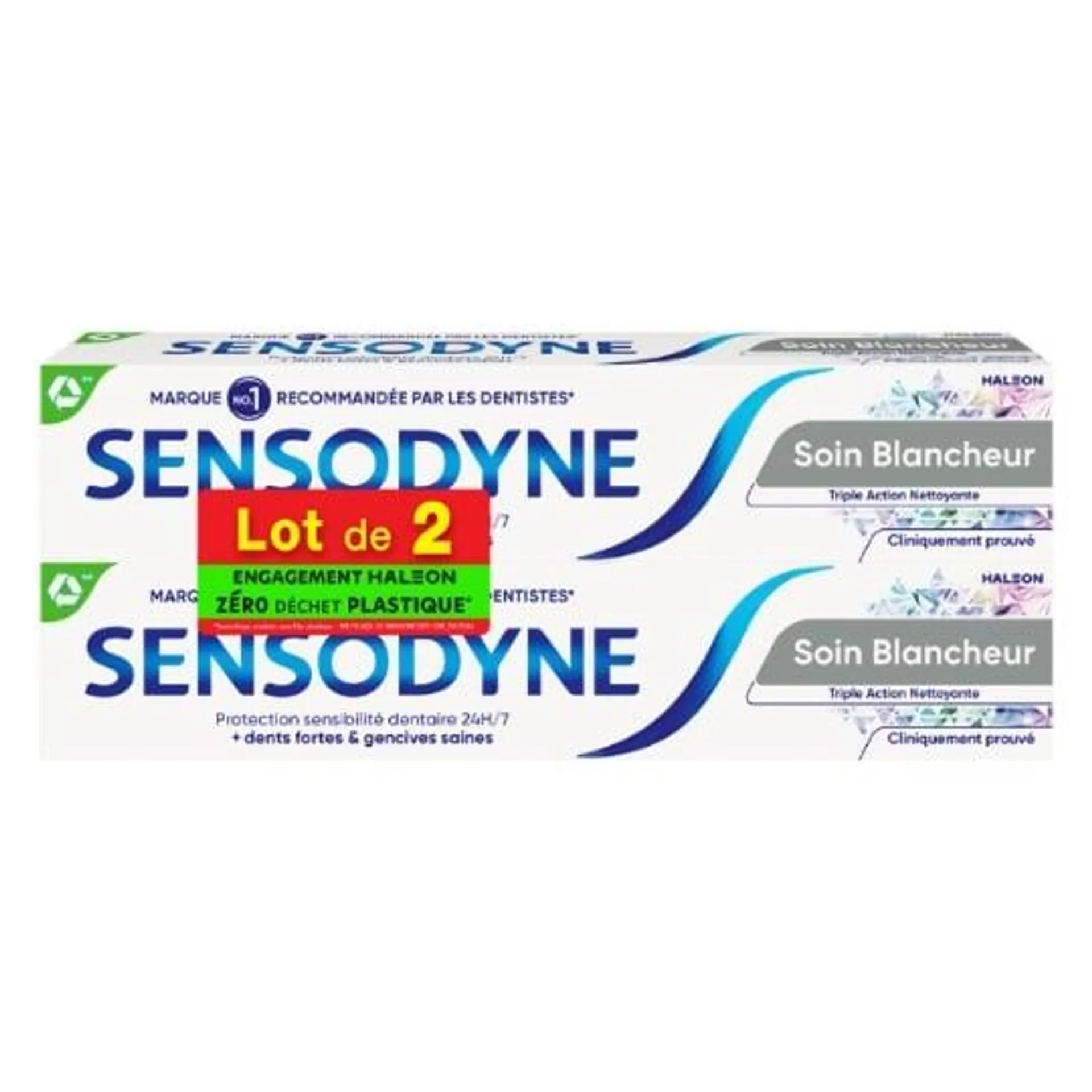 Dentifrice Soin Blancheur Triple Action SENSODYNE