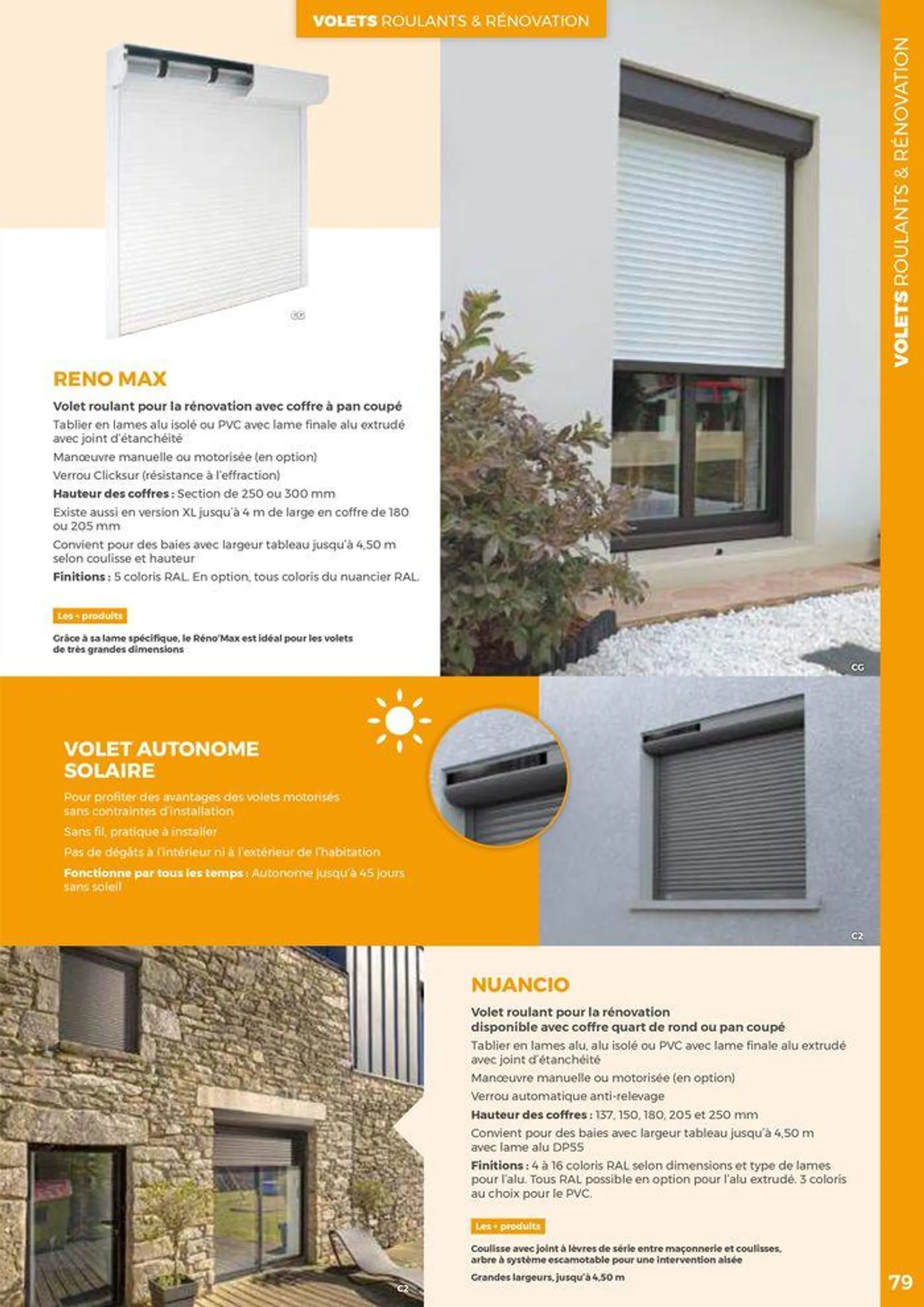 Catalogue Menuiserie du 7 juin au 31 décembre 2024 - Catalogue page 79