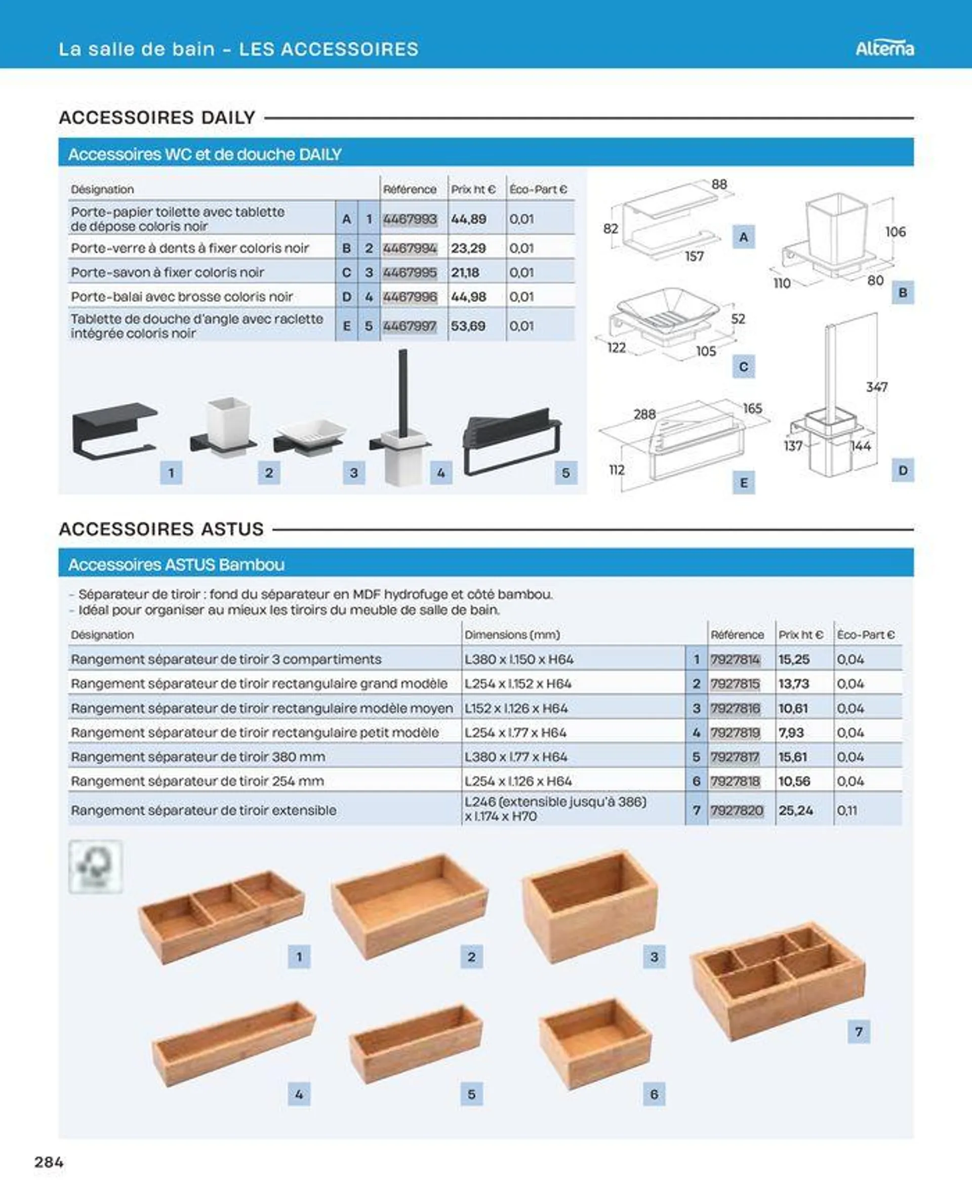 La salle de bain en toute sérénité du 2 juillet au 31 décembre 2024 - Catalogue page 284