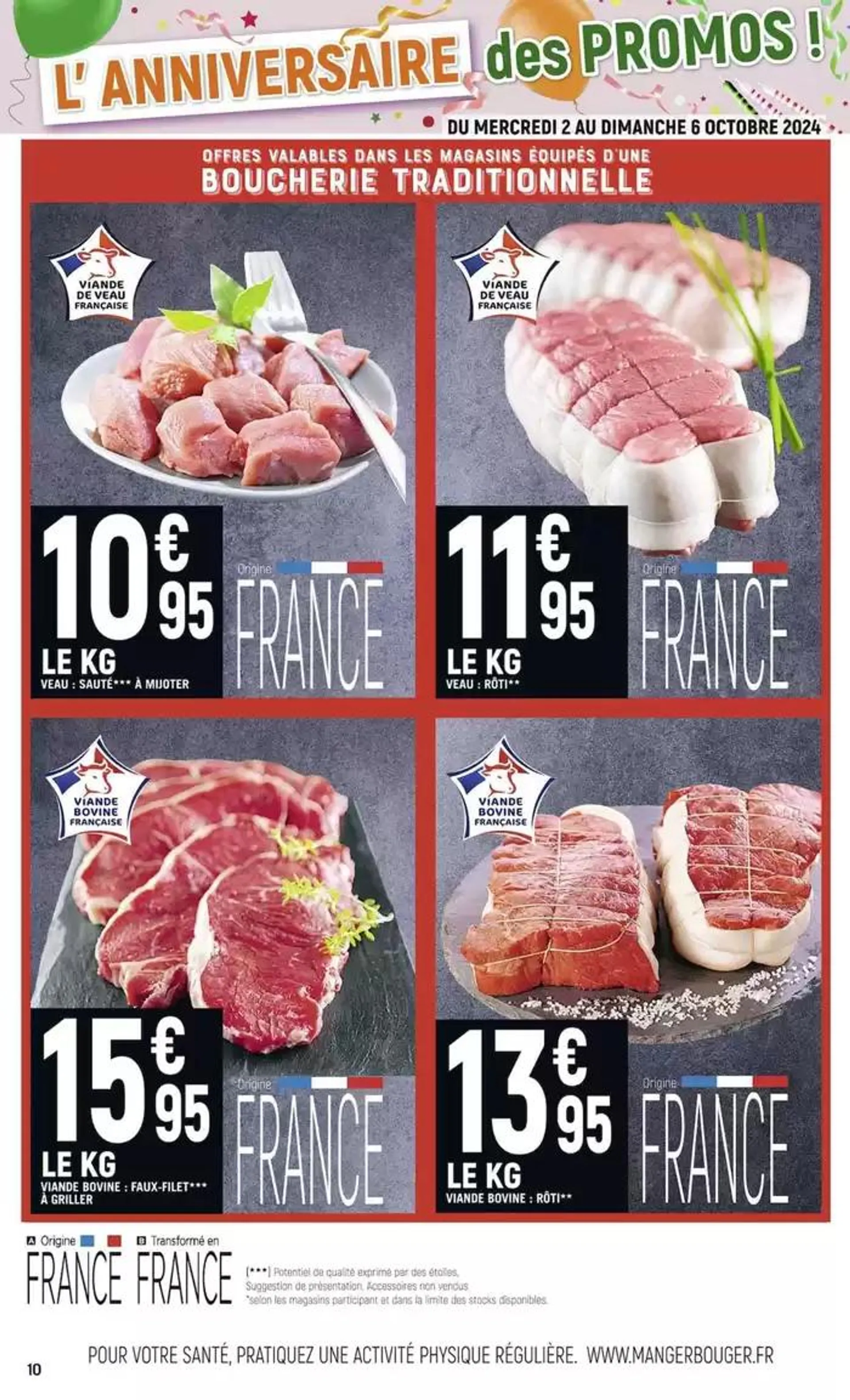 SPAR ICI L'ANNIVERSAIRE DES PROMOS du 2 octobre au 13 octobre 2024 - Catalogue page 12