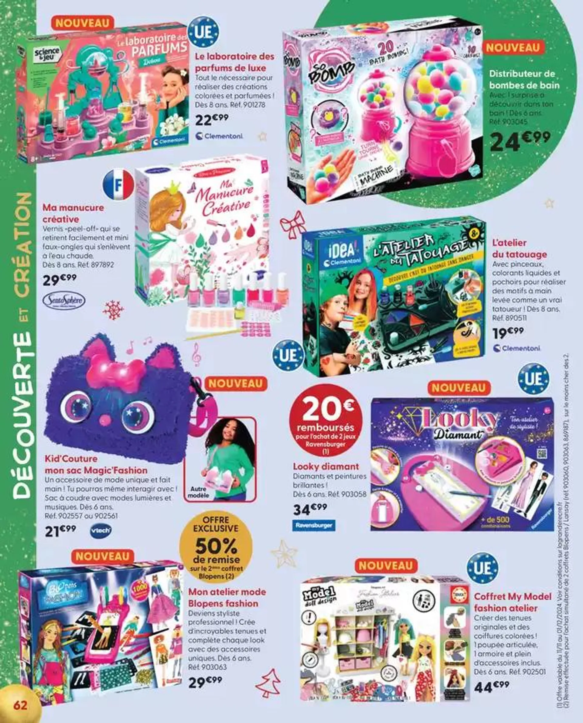 Un Noël de hotte voltige du 14 octobre au 2 décembre 2024 - Catalogue page 62