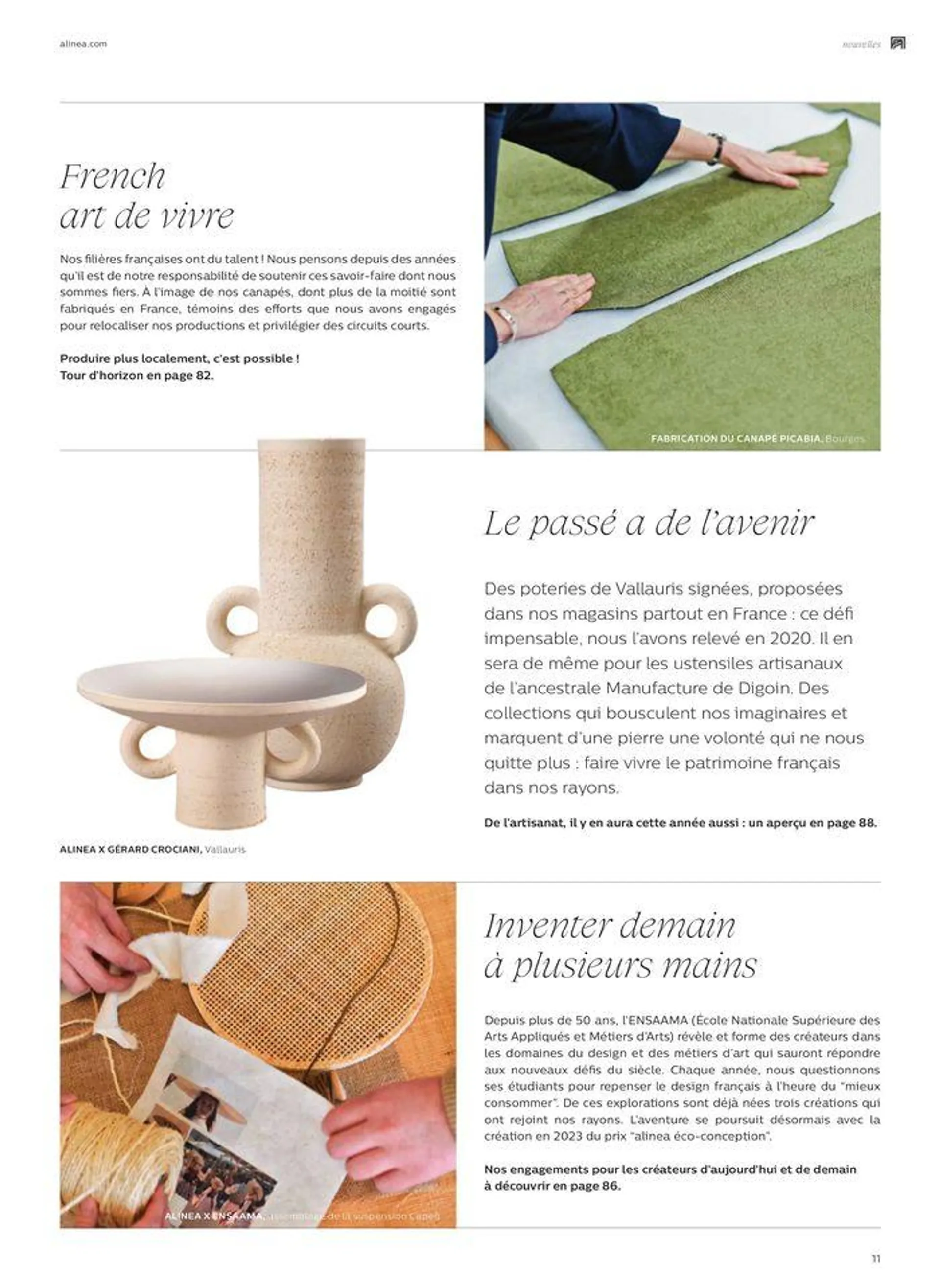 Inspiration du 22 avril au 31 décembre 2024 - Catalogue page 11