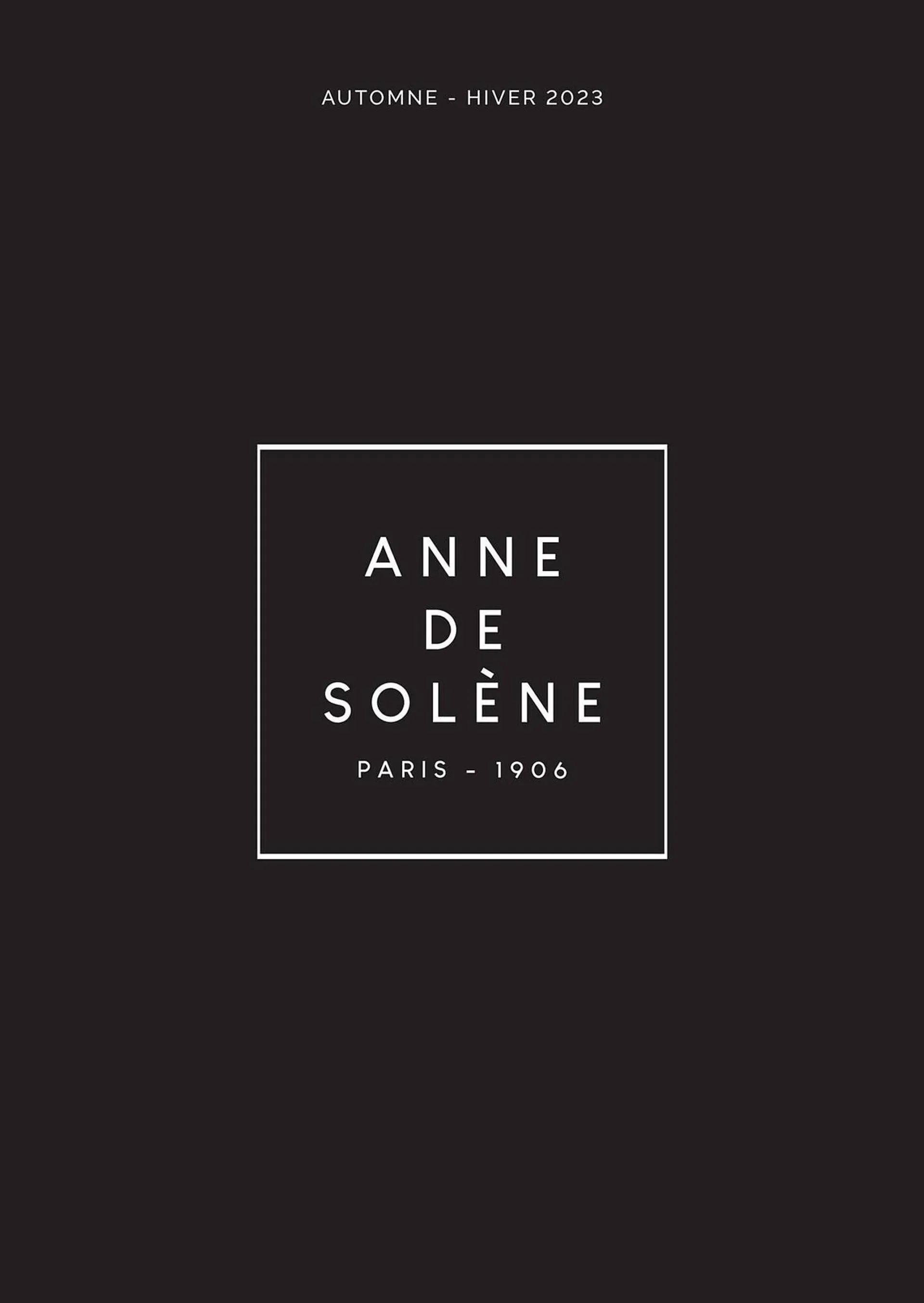 Catalogue Anne de Solène du 19 décembre au 31 décembre 2023 - Catalogue page 1
