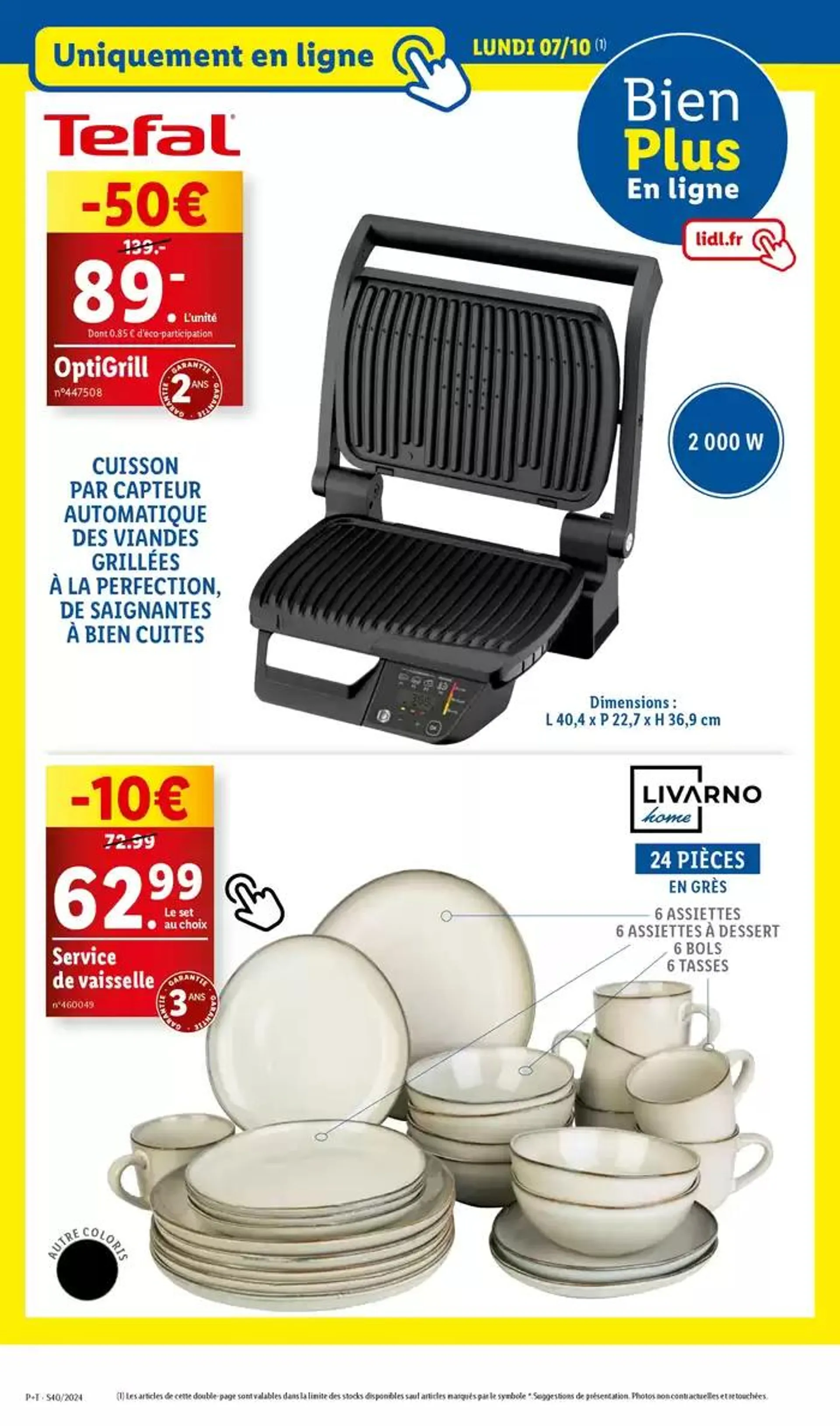 Prenez soin de vous ! Profitez de notre sélection de produits de beauté ce lundi 7 octobre du 7 octobre au 10 octobre 2024 - Catalogue page 24