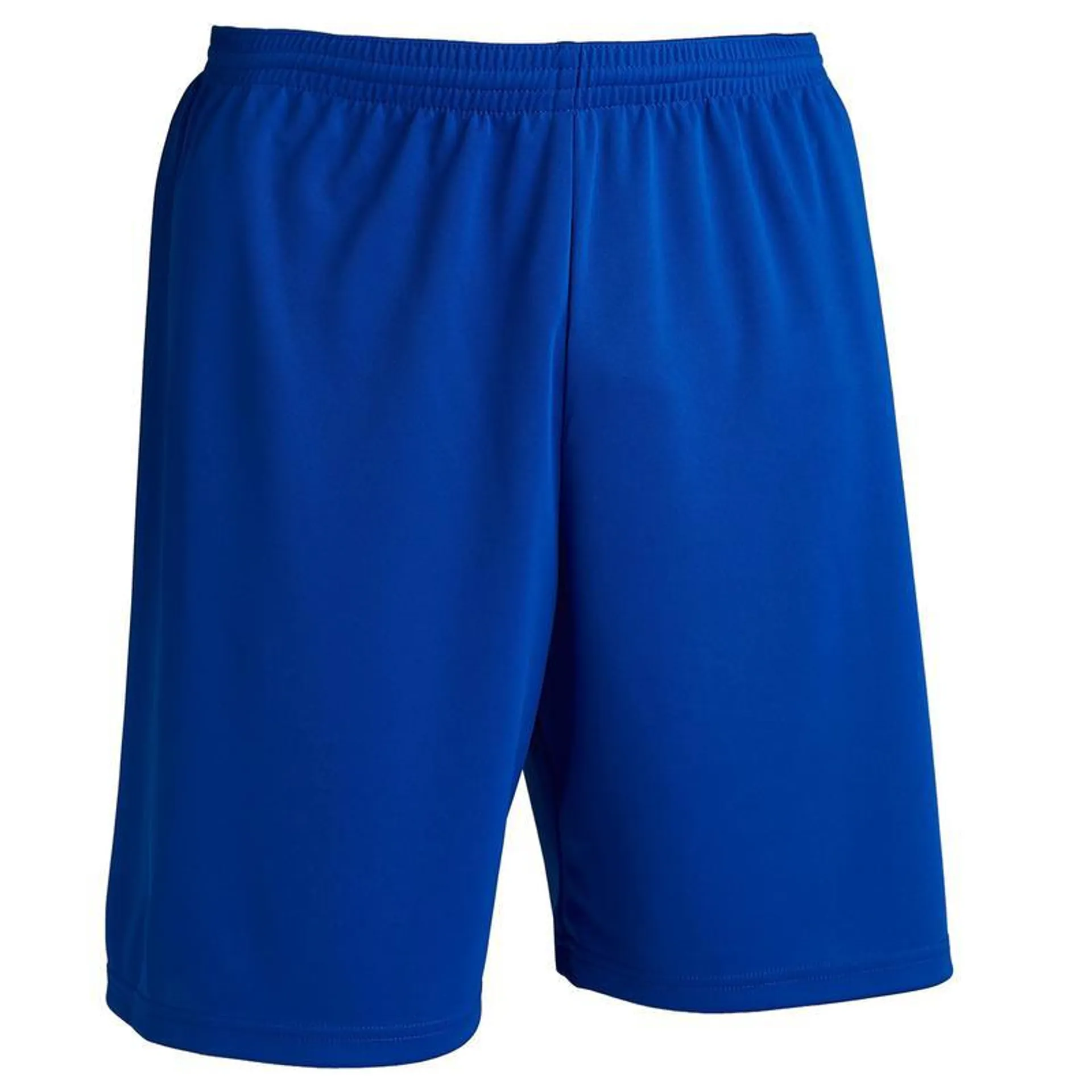 Short de football éco-conçu adulte F100 bleu