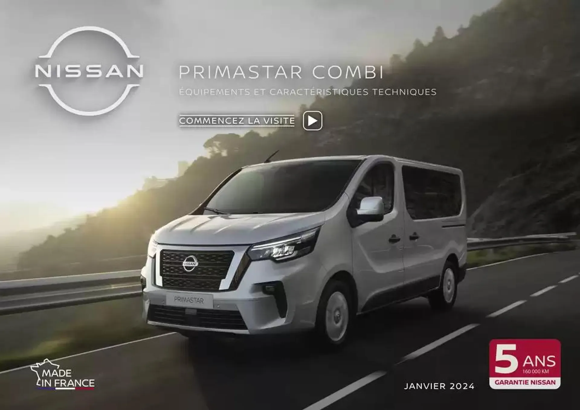 Nissan Primastar Combi du 12 mars au 12 mars 2026 - Catalogue page 1