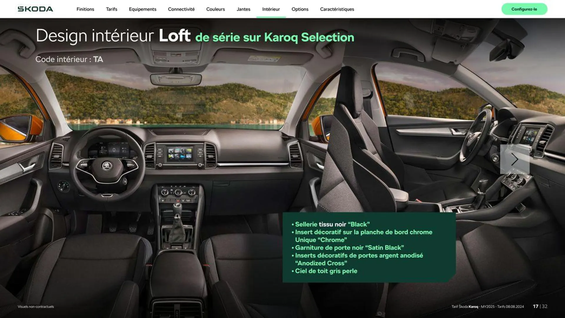 Karoq Selection 1.5 TSI 150 ch DSG du 22 août au 28 février 2025 - Catalogue page 17