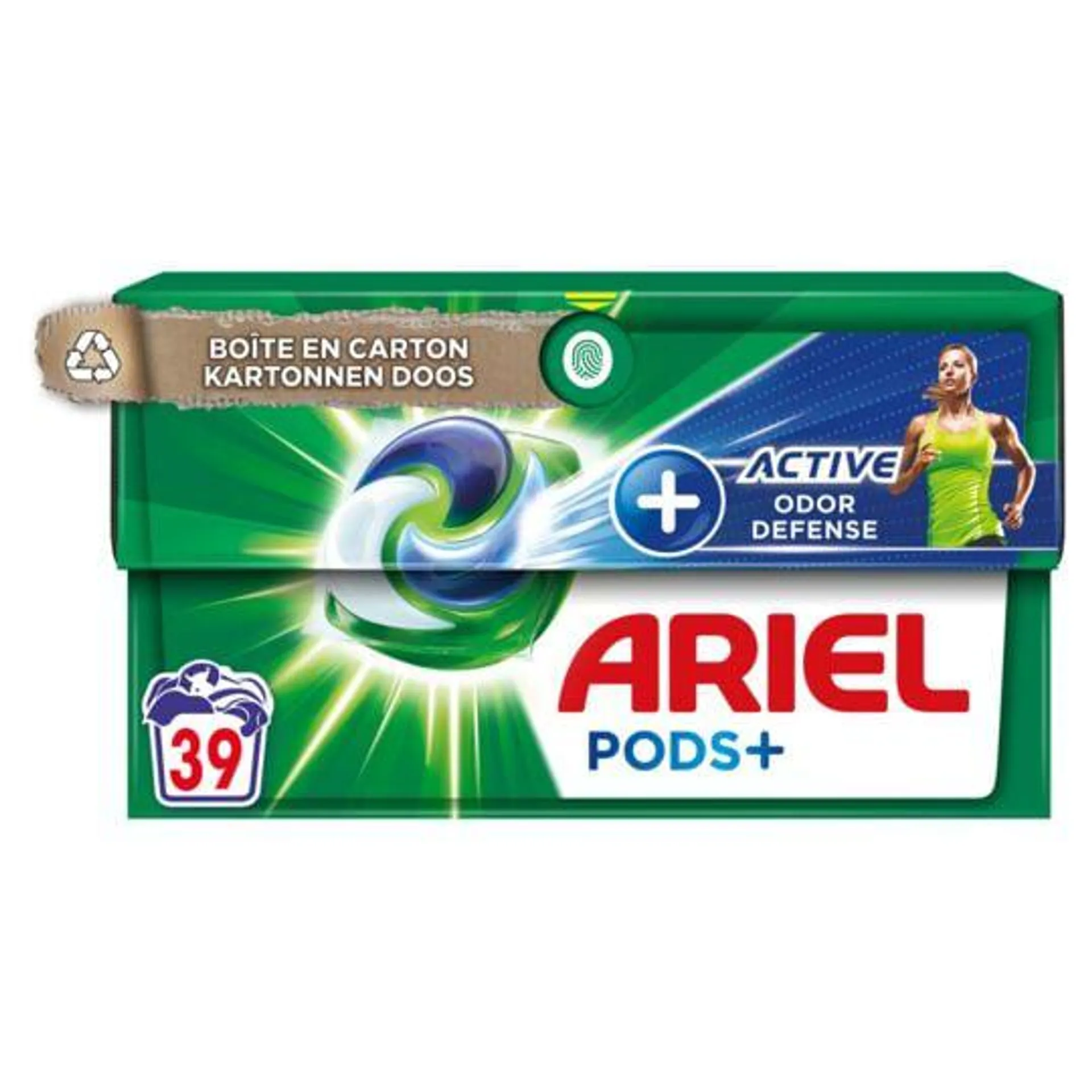 Lessive Capsule Active Odeur Defense Touch of Febreze All-in-1 Pods ARIEL