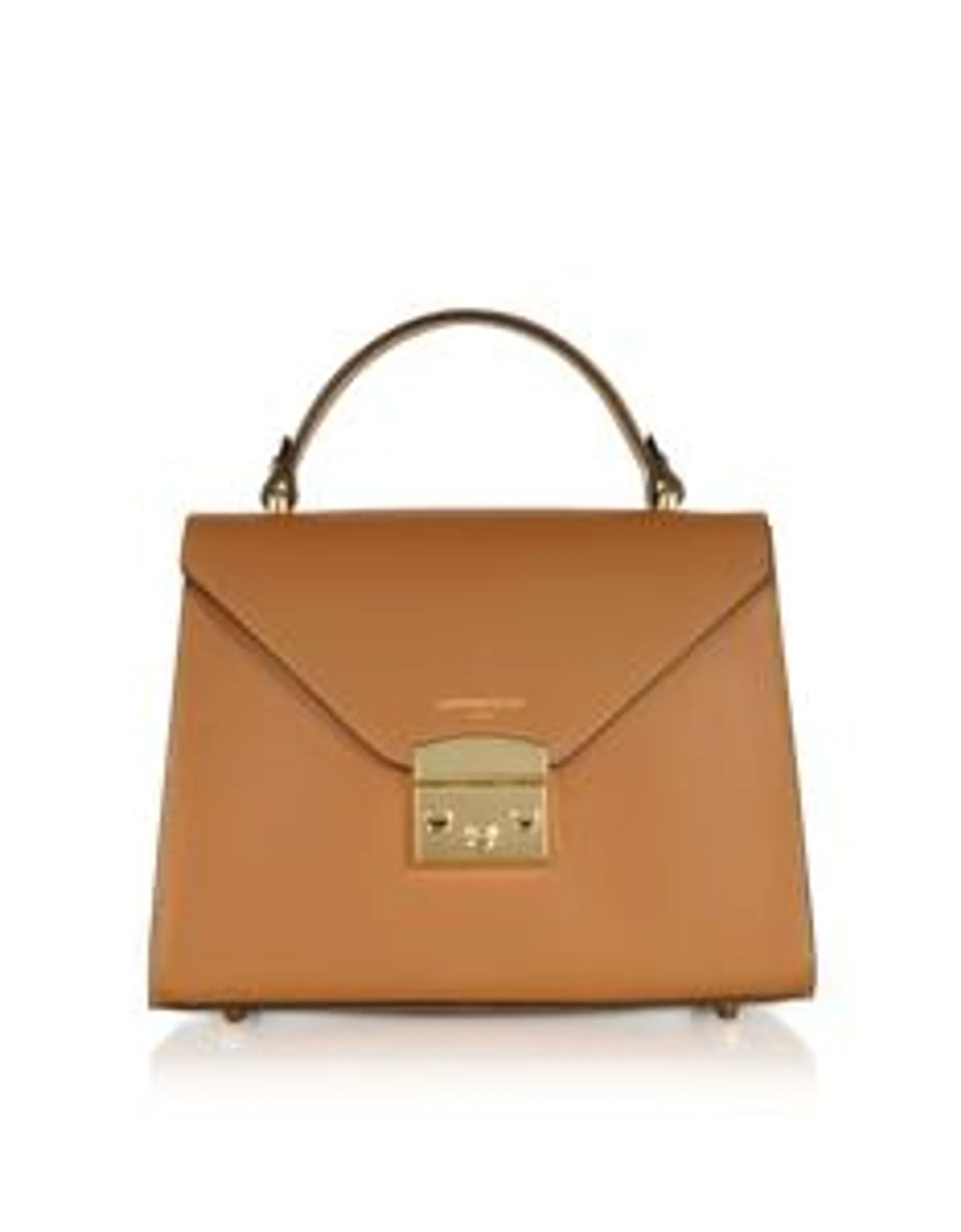 LE PARMENTIER - Peggy Leather Top Handle Satchel Bag