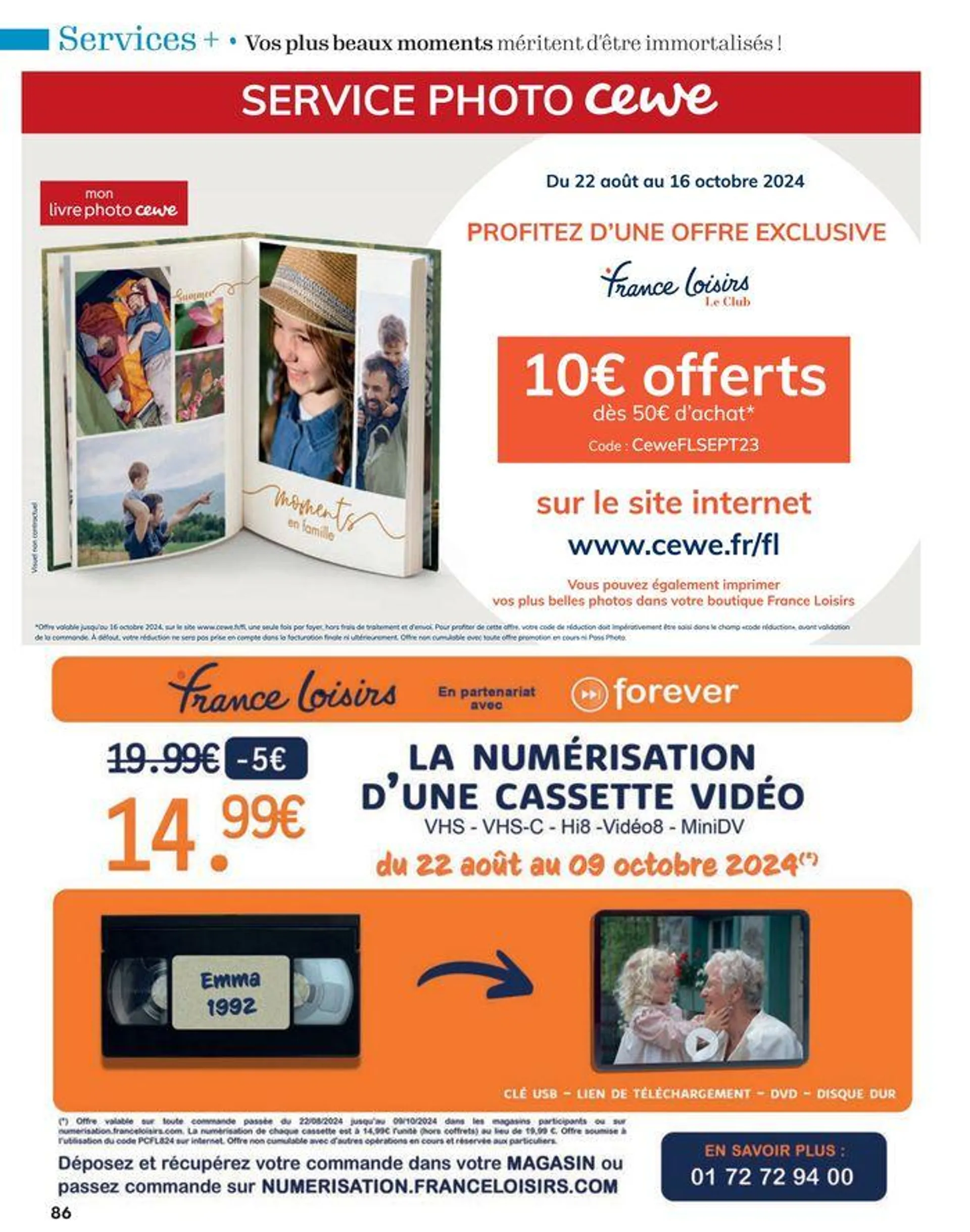 Septembre - Octobre 2024 du 2 septembre au 31 octobre 2024 - Catalogue page 86