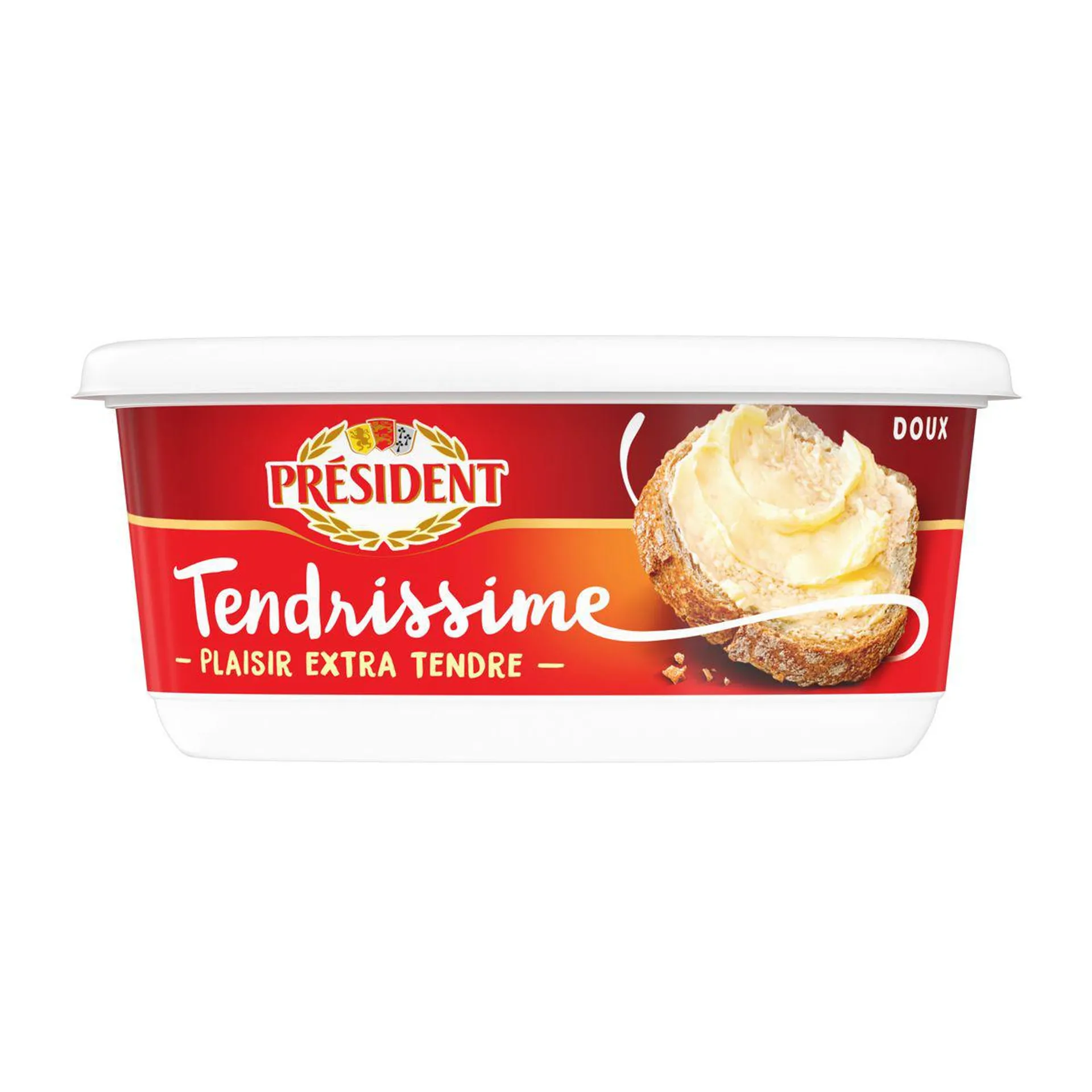 PRESIDENT Tendrissime beurre doux 225g