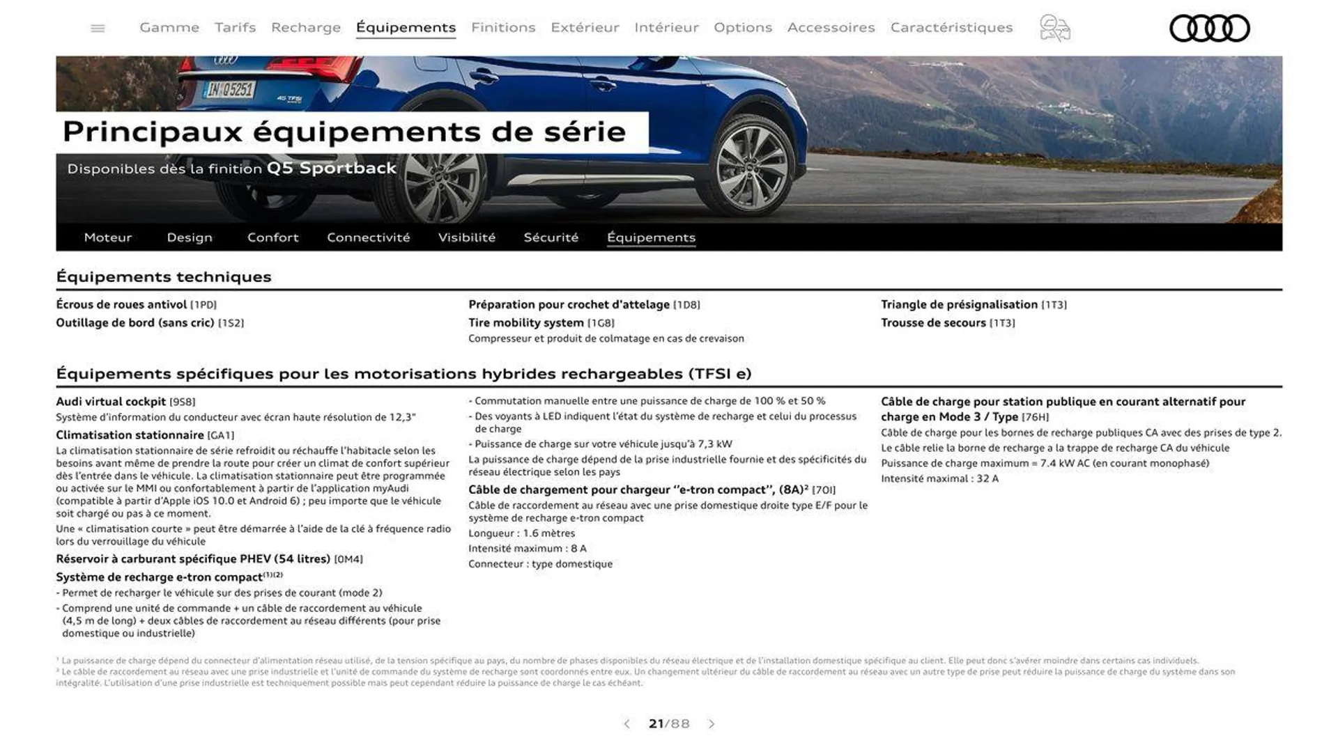 Audi Q5 du 20 août au 31 décembre 2024 - Catalogue page 21