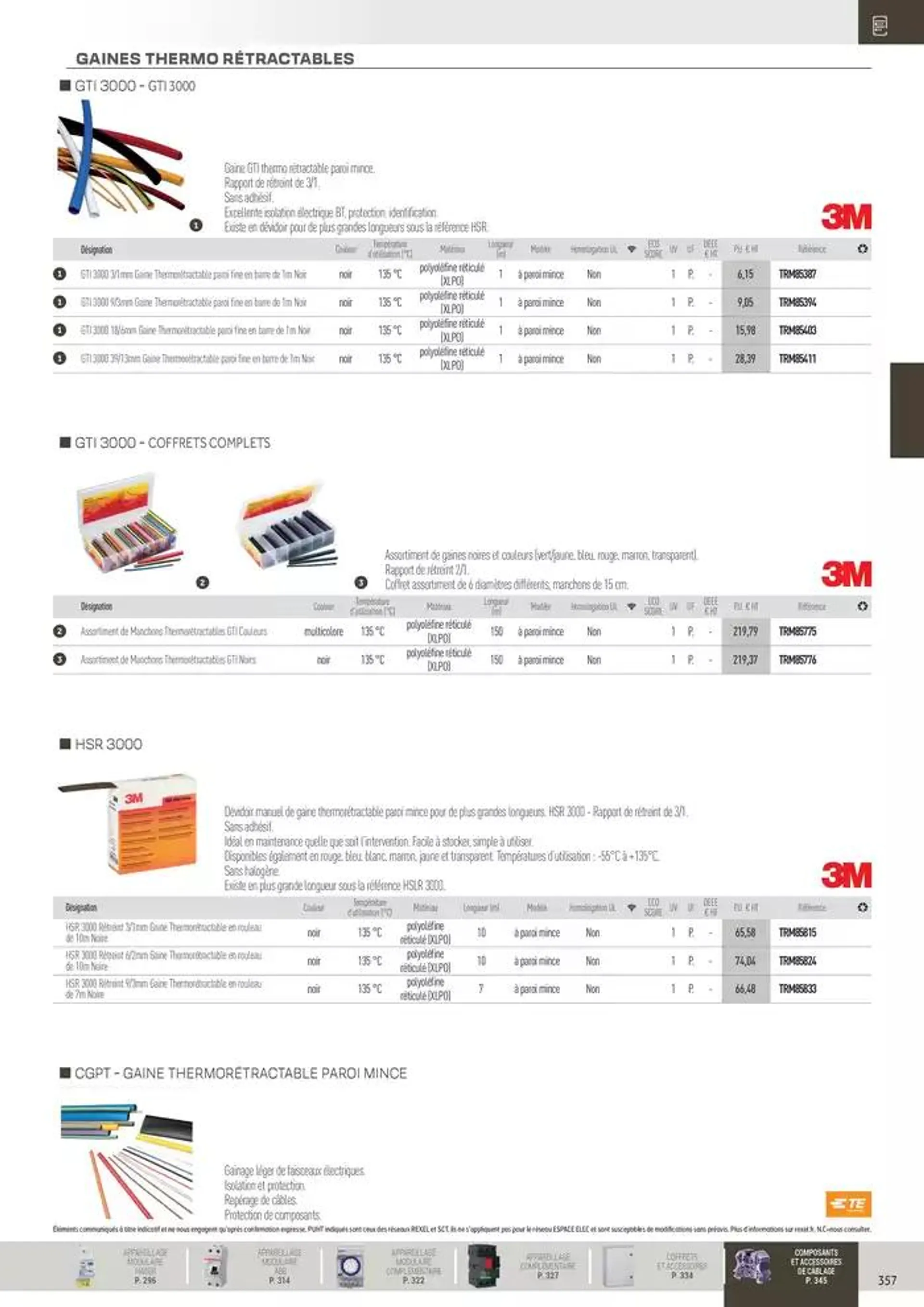 Distribution et Gestion de l'Energie du 31 octobre au 31 décembre 2024 - Catalogue page 157