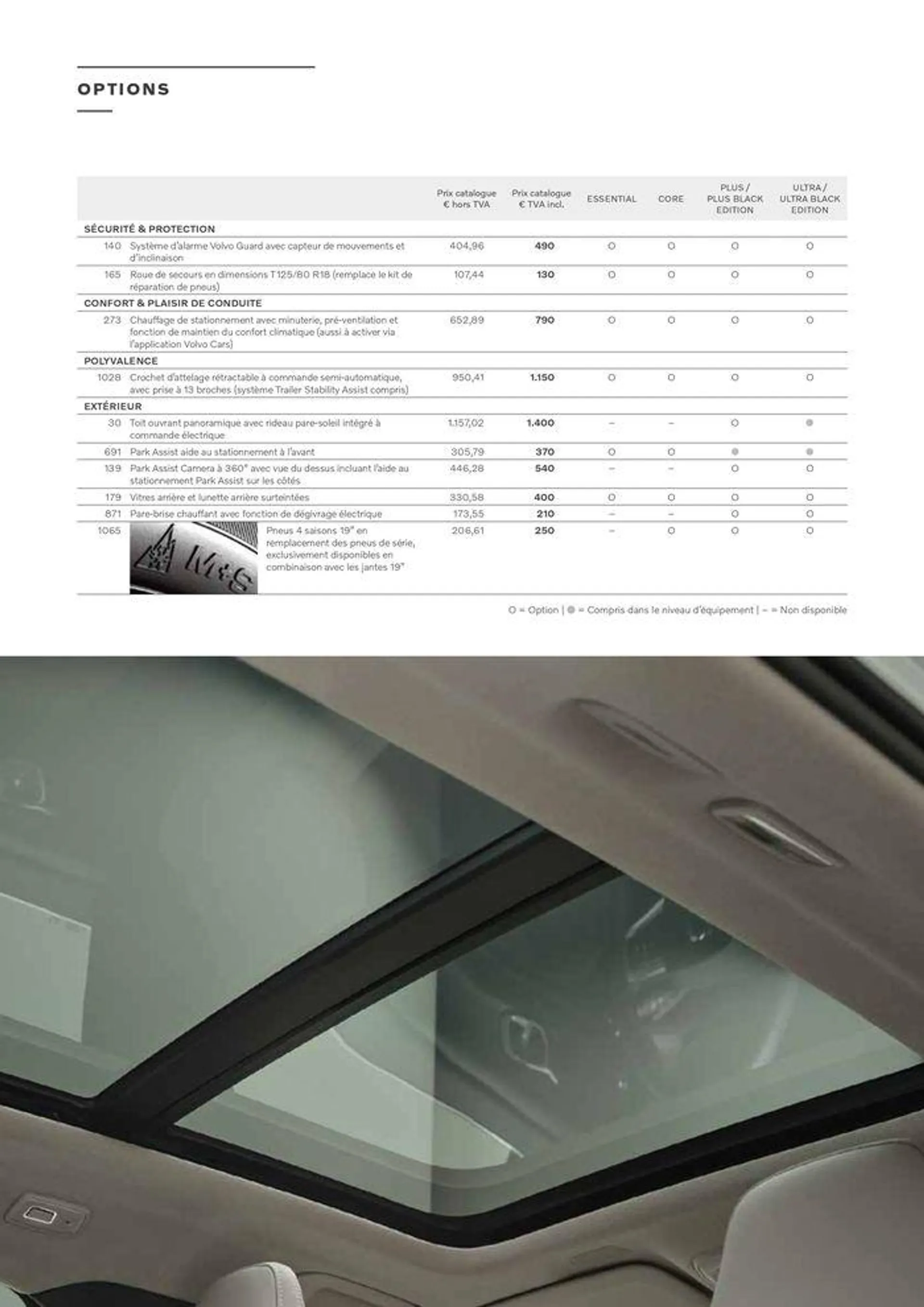 VOLVO XC40 B3/B4 du 18 juin au 31 décembre 2024 - Catalogue page 20