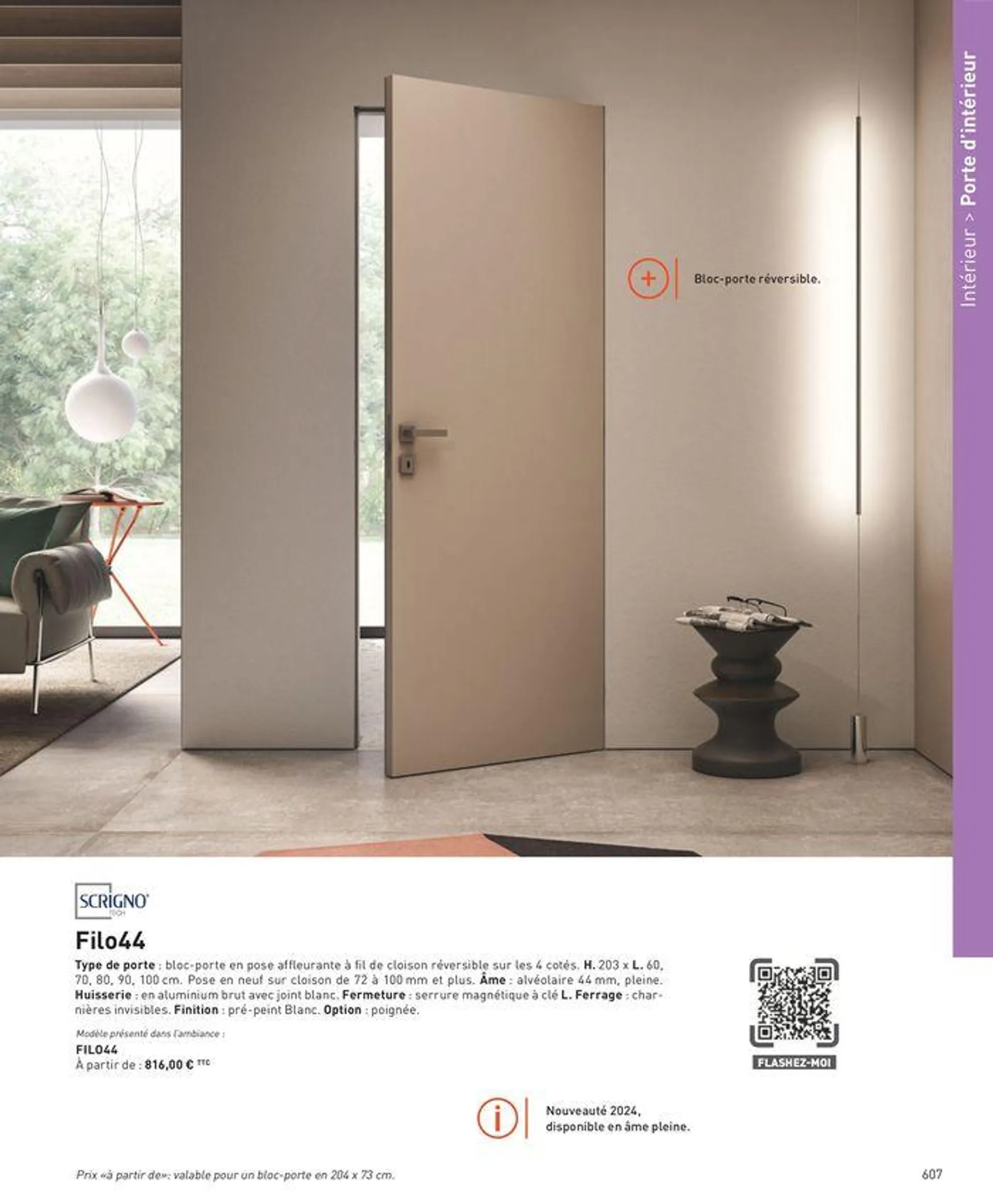 Sélection Intérieur & Extérieur 2024 du 5 avril au 31 décembre 2024 - Catalogue page 607