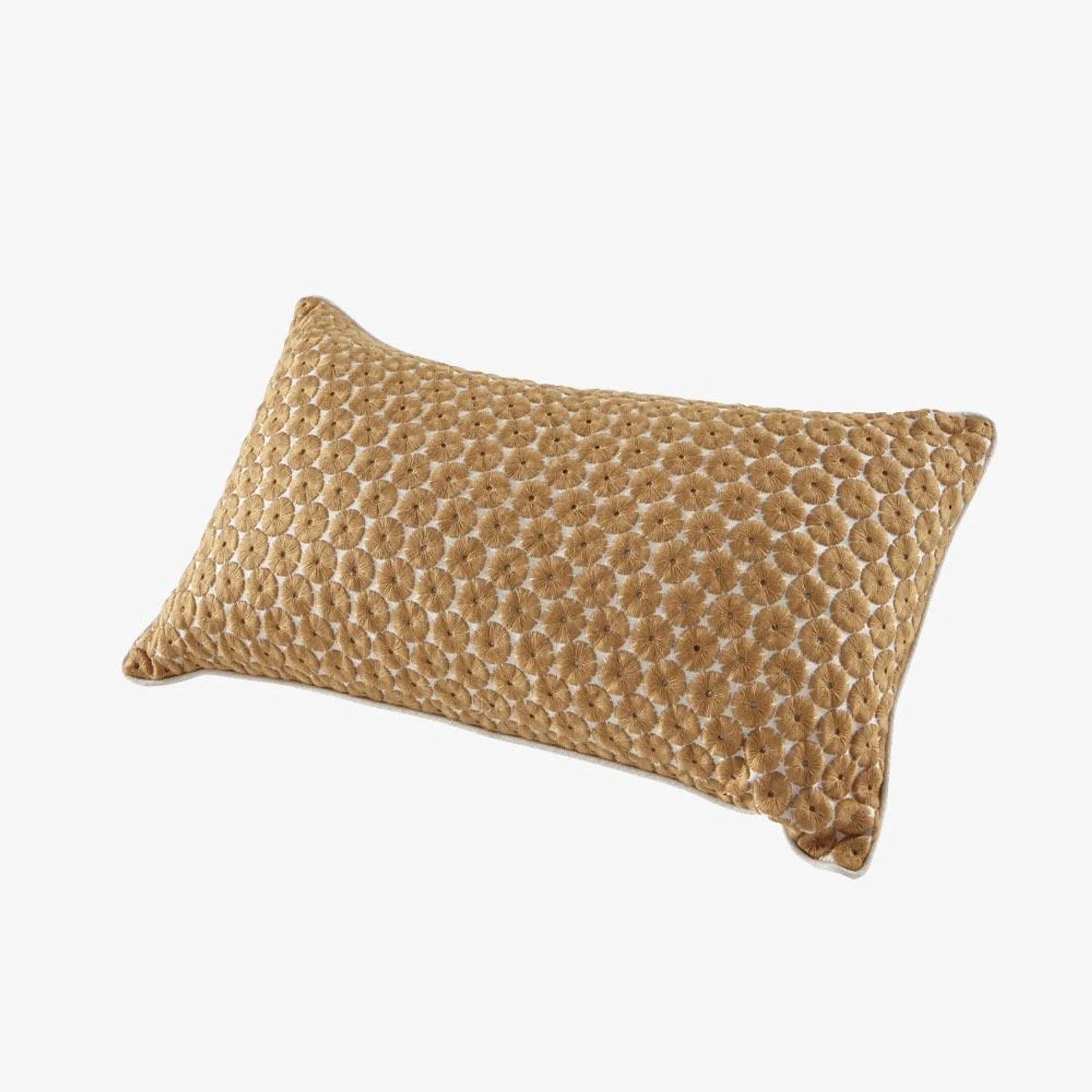 Sunflower Coussin broderie doree