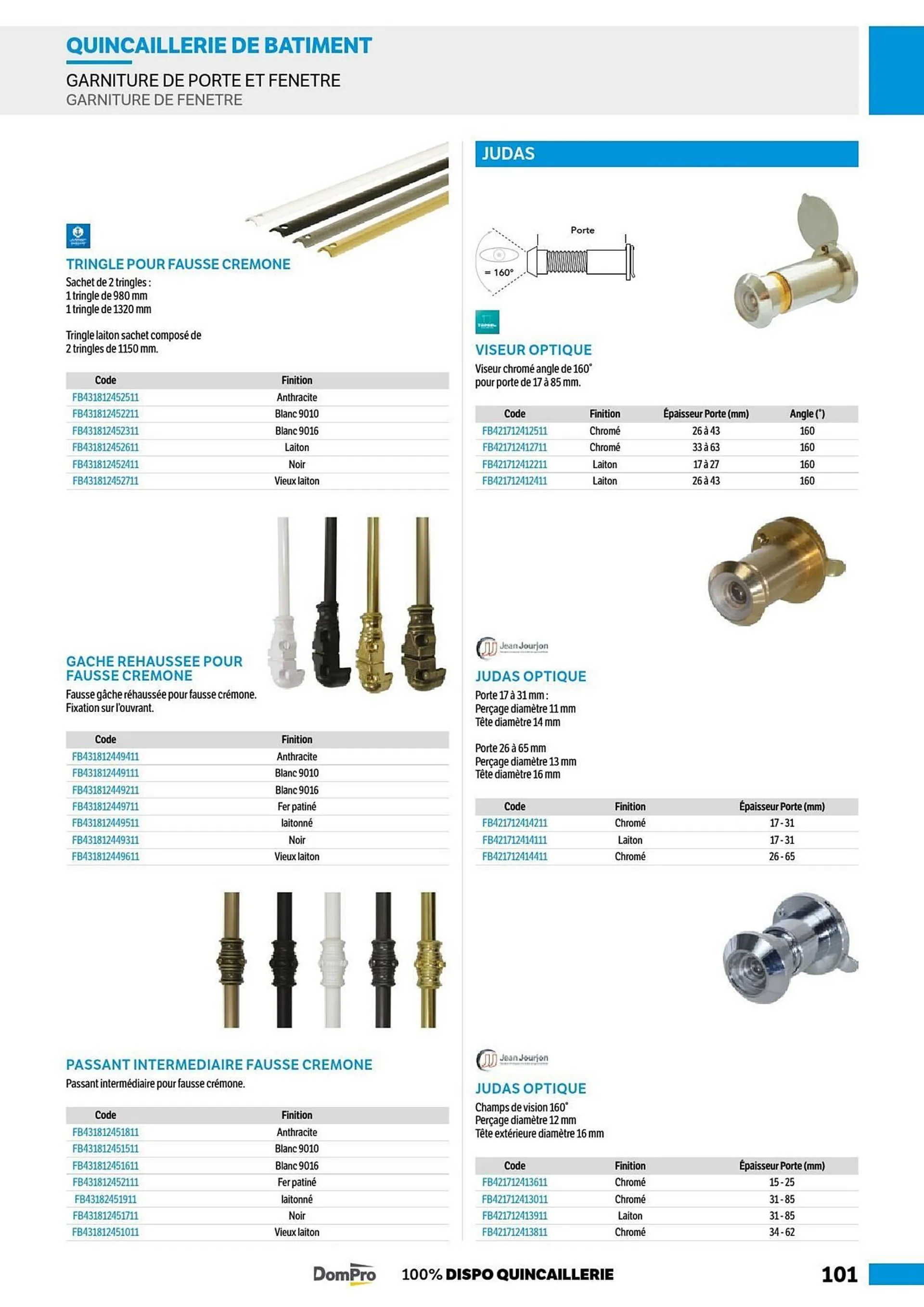 Catalogue DomPro du 8 juillet au 4 janvier 2025 - Catalogue page 101