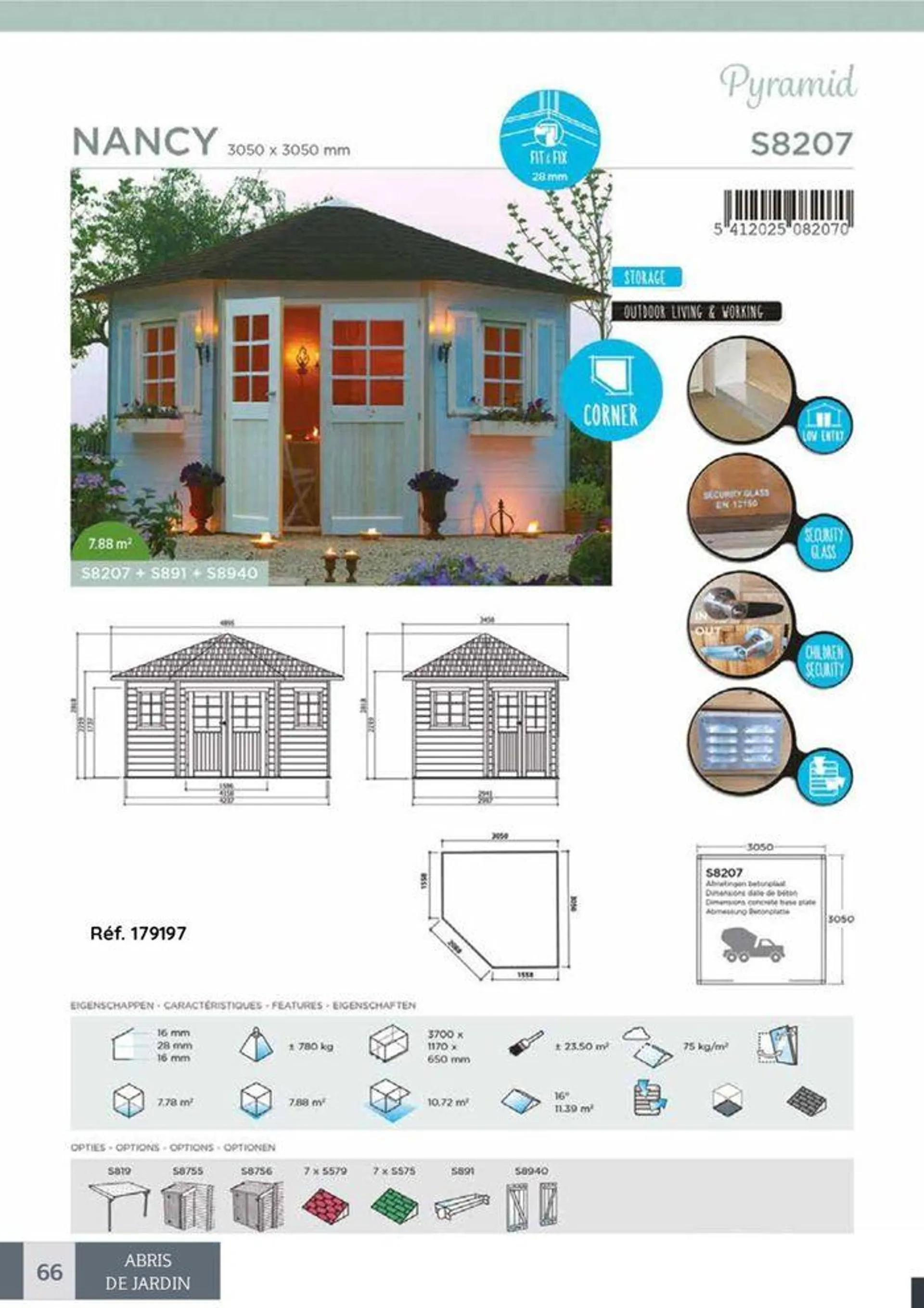 Abris de Jardin du 31 janvier au 31 décembre 2024 - Catalogue page 66