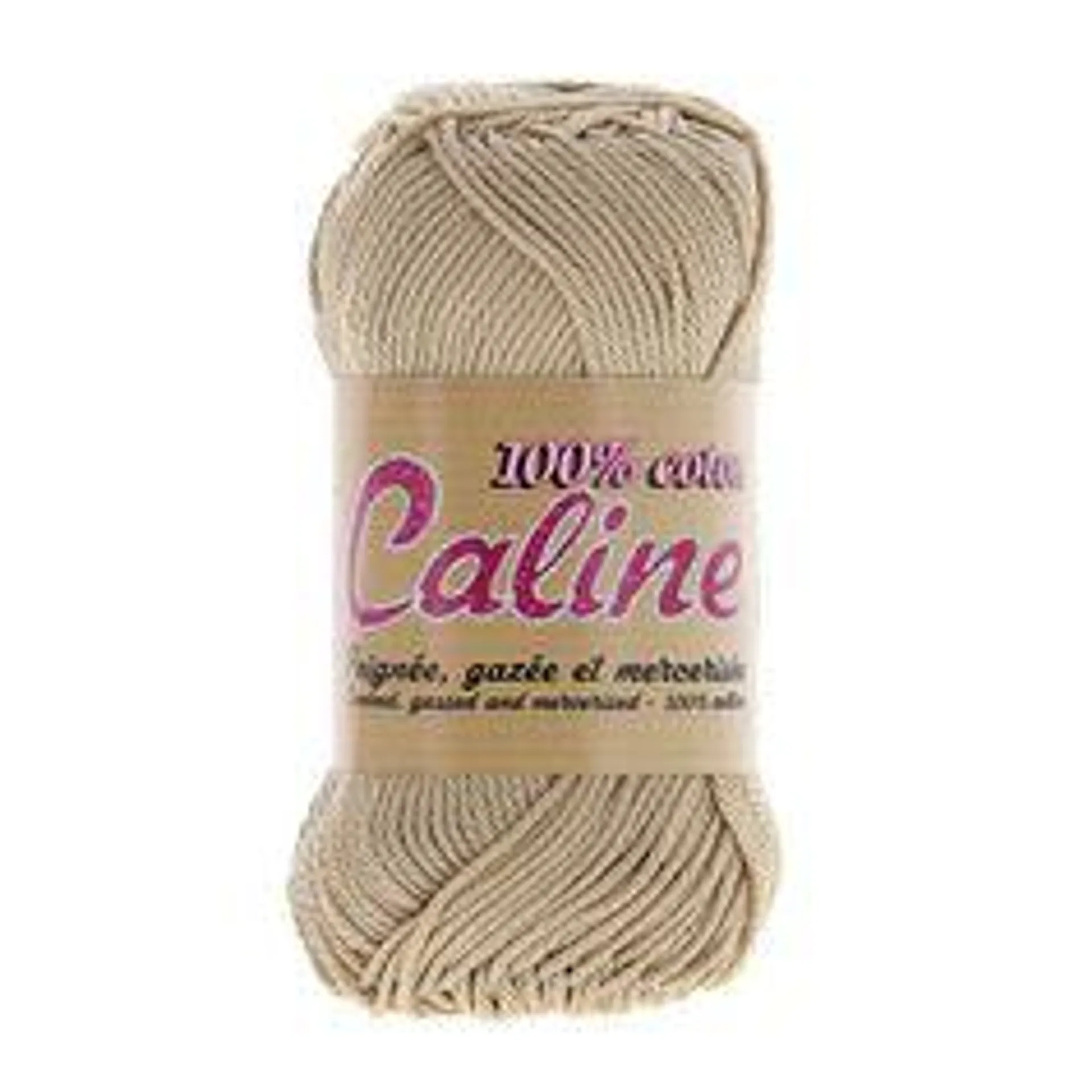 Pelote CALINE beige coton 50g