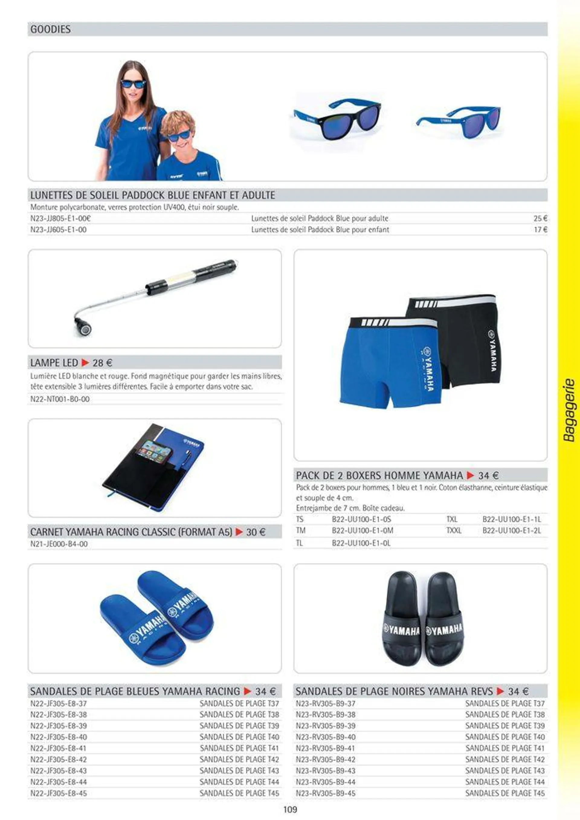 Catalogue Yamaha Marine - Accessoires Marine 2024 - 11