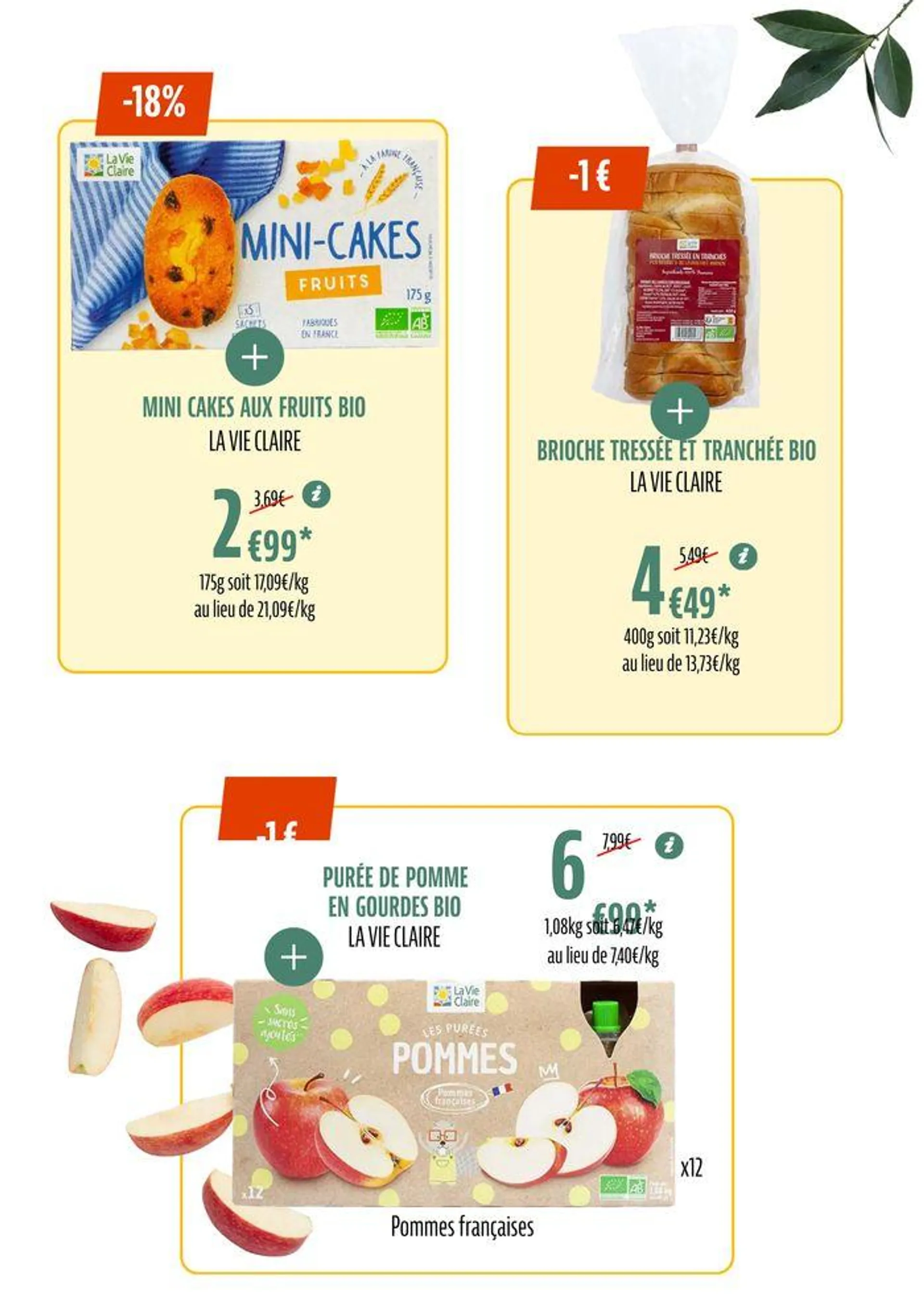 TOUTES NOS PROMOS BIO POUR UN ÉTÉ SAVOUREUX du 1 juillet au 31 juillet 2024 - Catalogue page 22