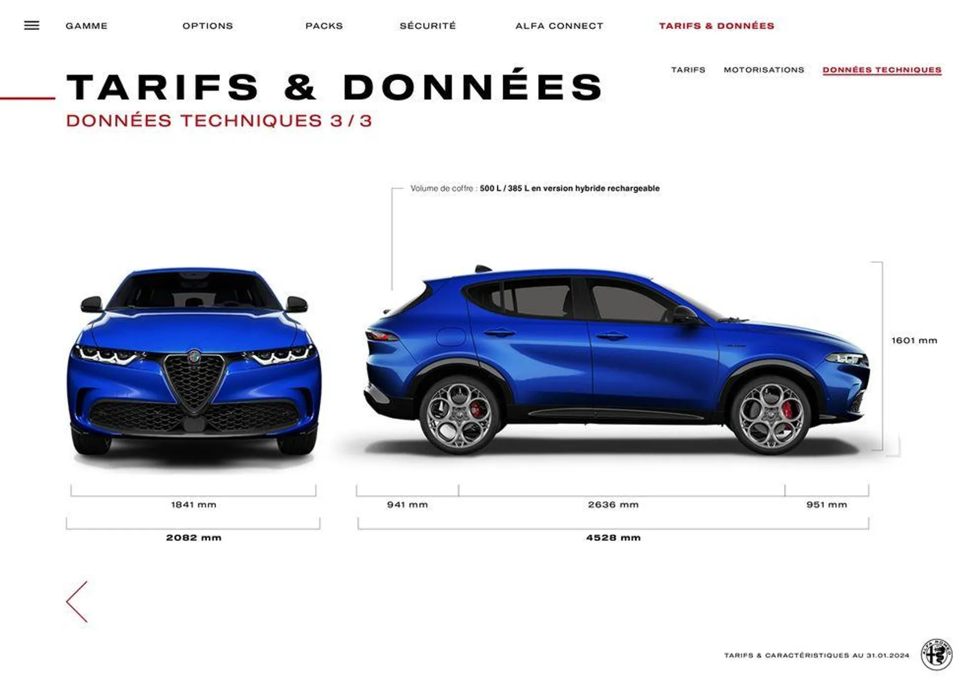 Alfa Romeo TONALE du 25 avril au 25 avril 2025 - Catalogue page 24