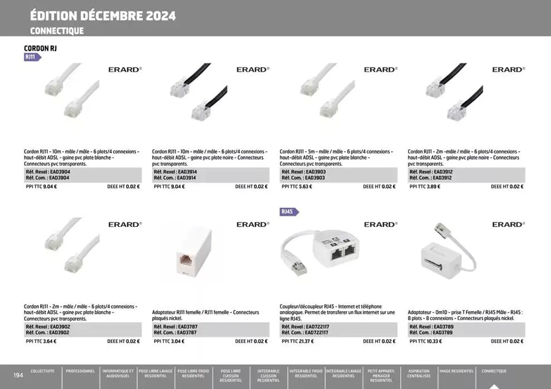 Equipement collectif & residentiel 2024 du 12 décembre au 31 décembre 2024 - Catalogue page 194