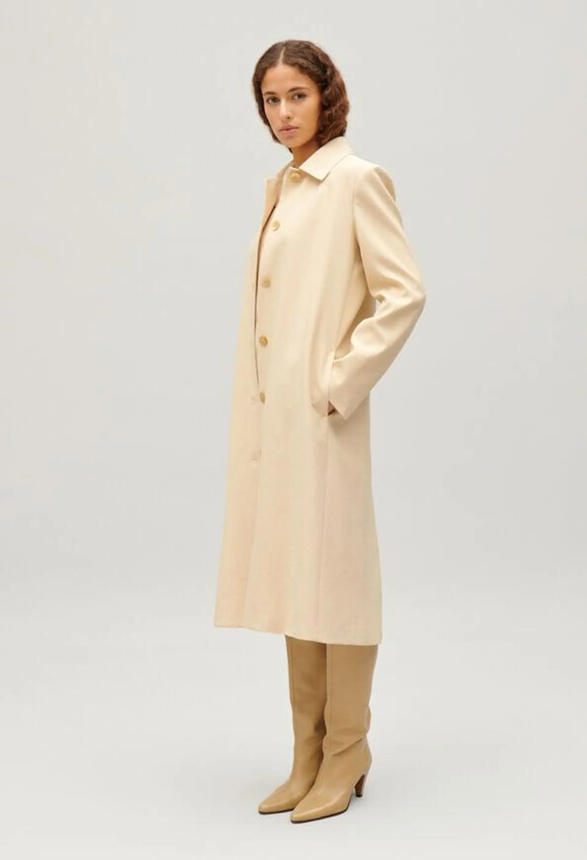 Manteau beige