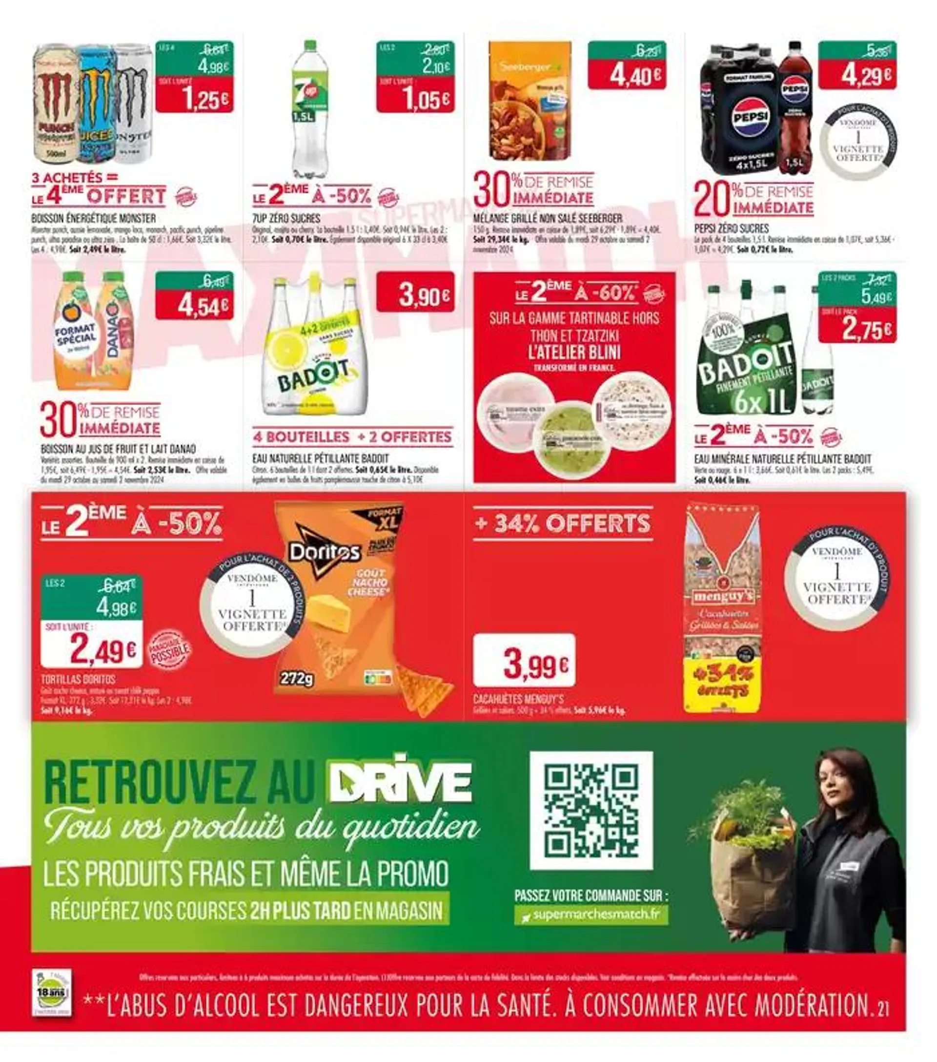 MAXI Supermarché MAtch du 29 octobre au 10 novembre 2024 - Catalogue page 21