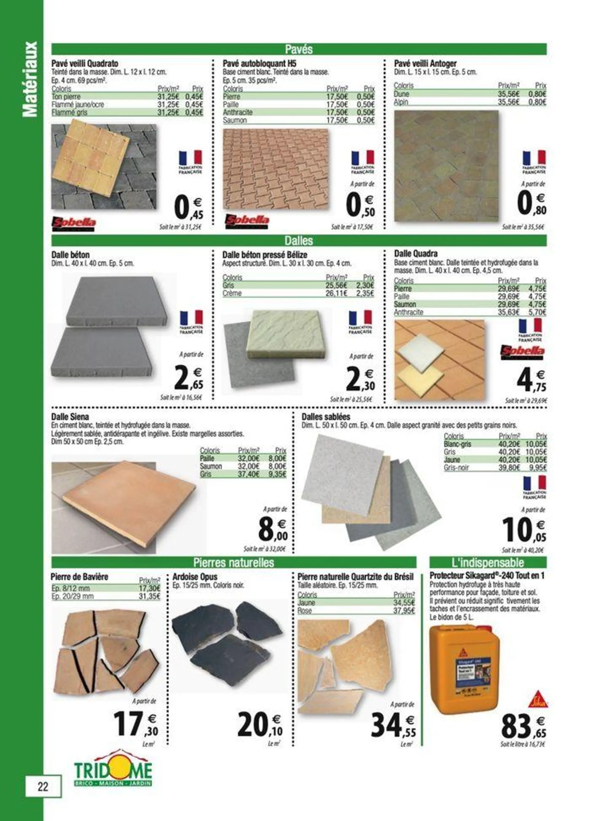 Le book des Bricoleurs du 16 mai au 18 mai 2024 - Catalogue page 134