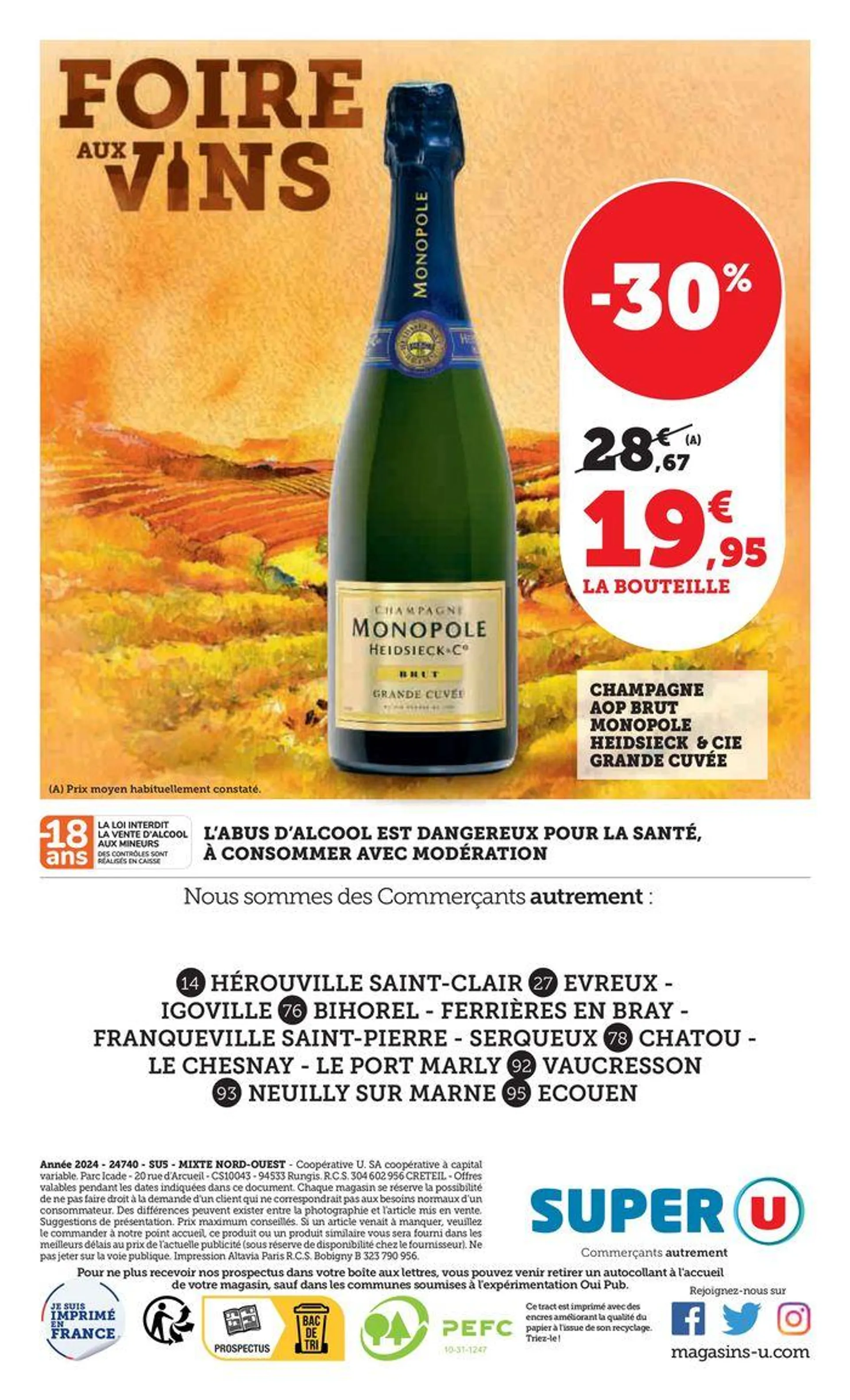 Foire aux Vins d'Automne du 24 septembre au 6 octobre 2024 - Catalogue page 64