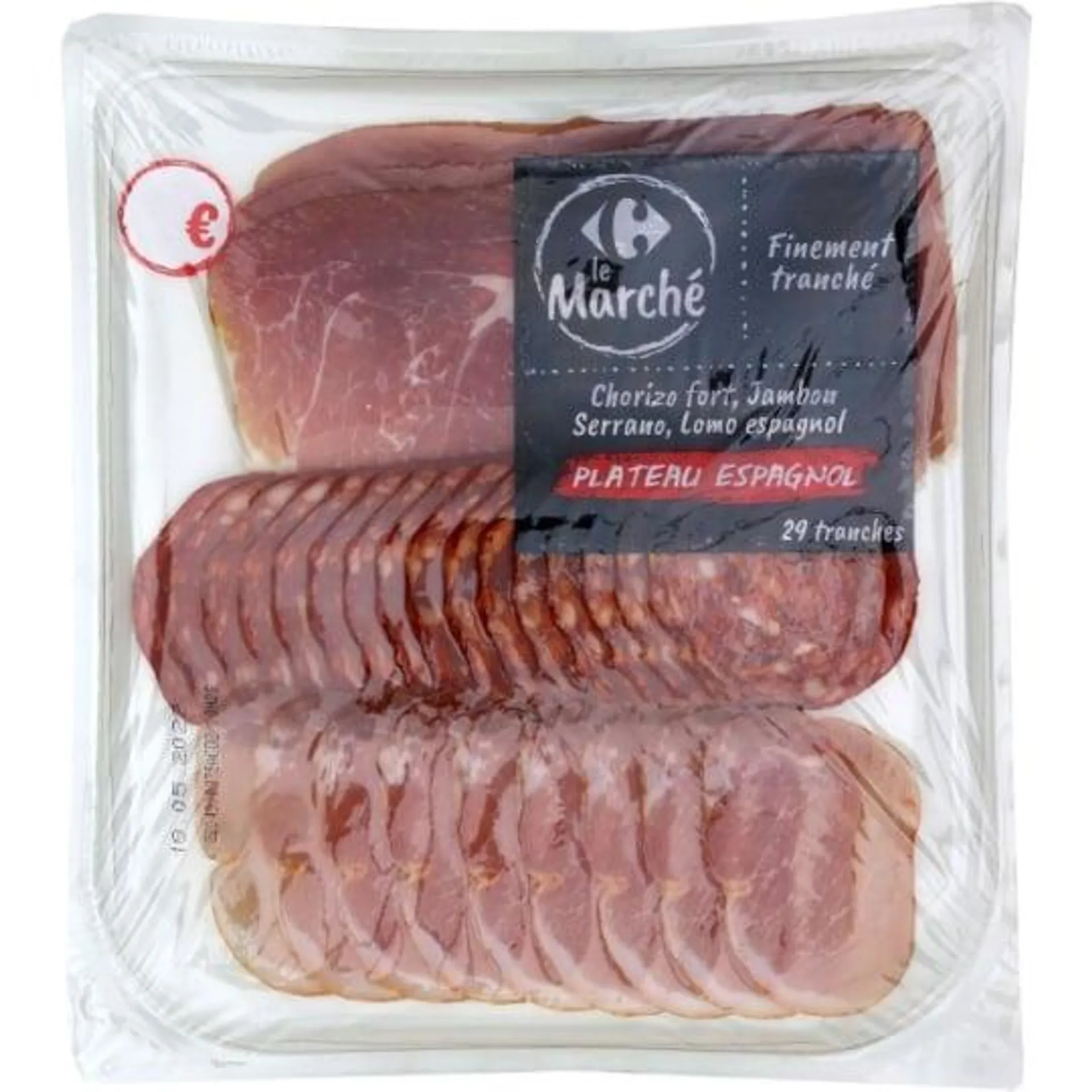 Charcuterie Espagnol assortiment CARREFOUR LE MARCHE